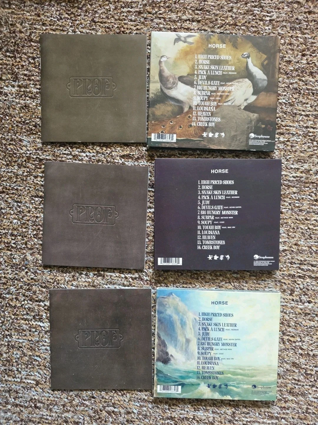 Prof 3 - Horse Album Variants Autographed, image 4