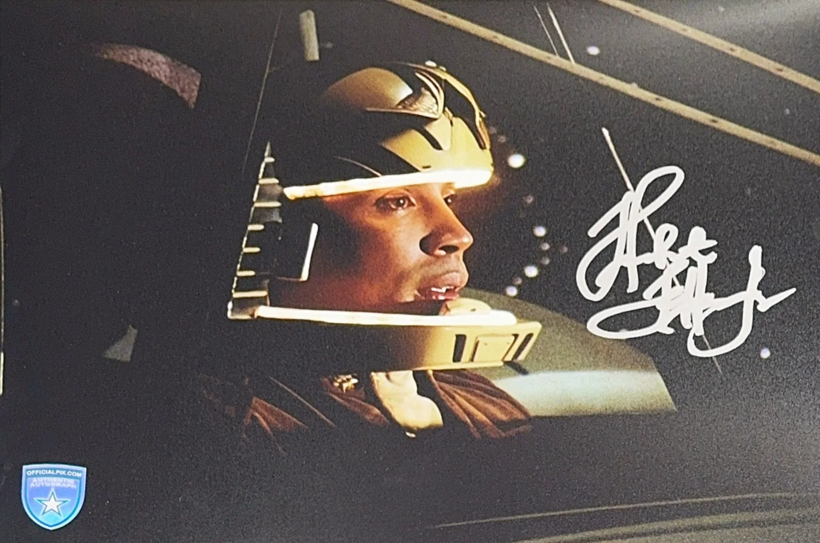 Herb Jefferson Jr — Signed Herb Jefferson Jr. Original Battlestar Galactica 8x10 w/ Official Pix COA