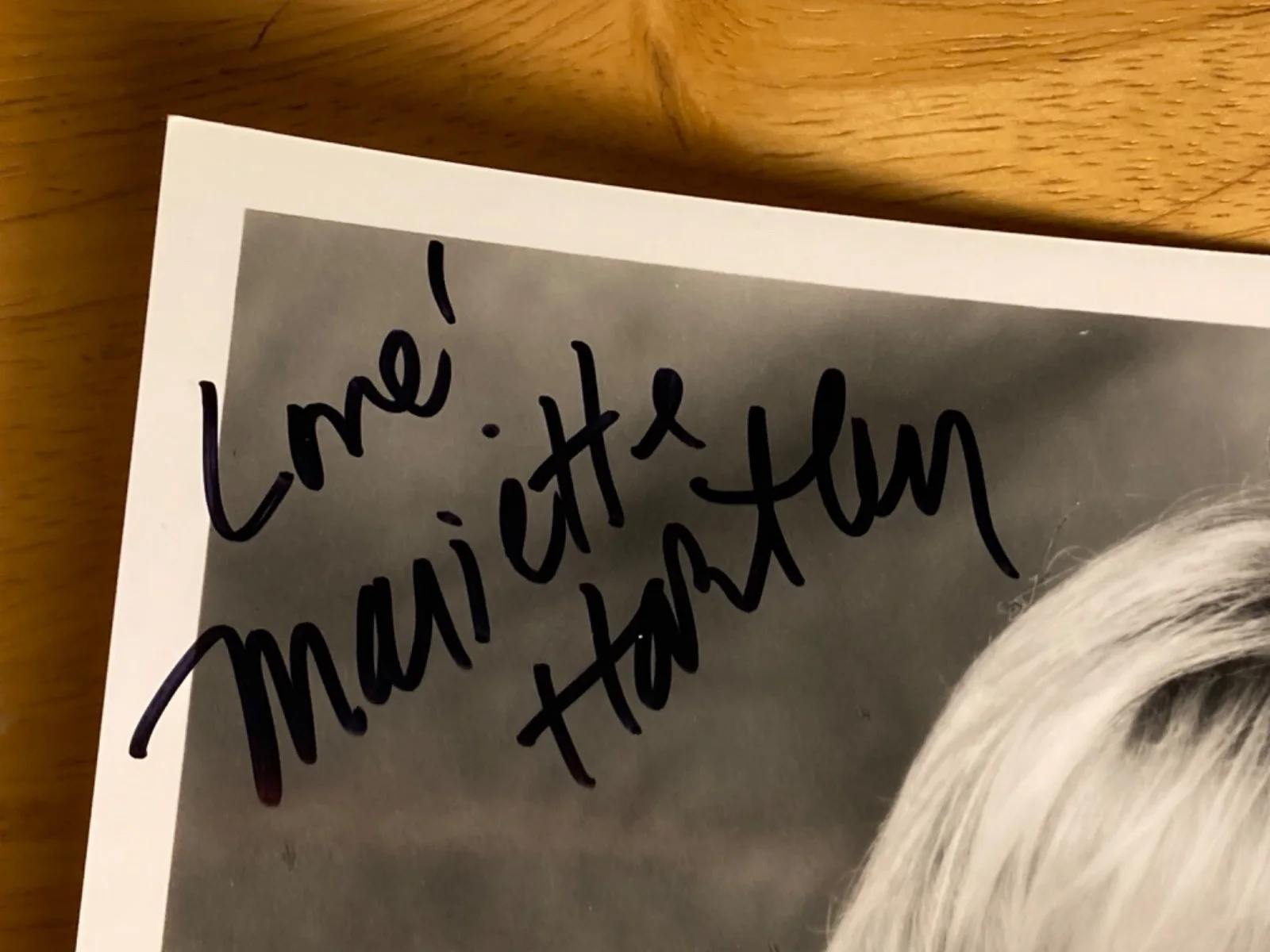 Hand SIGNED Mariette Hartley 8x10 Vintage Photo - Twilight Zone, MASH, etc, изображение 3