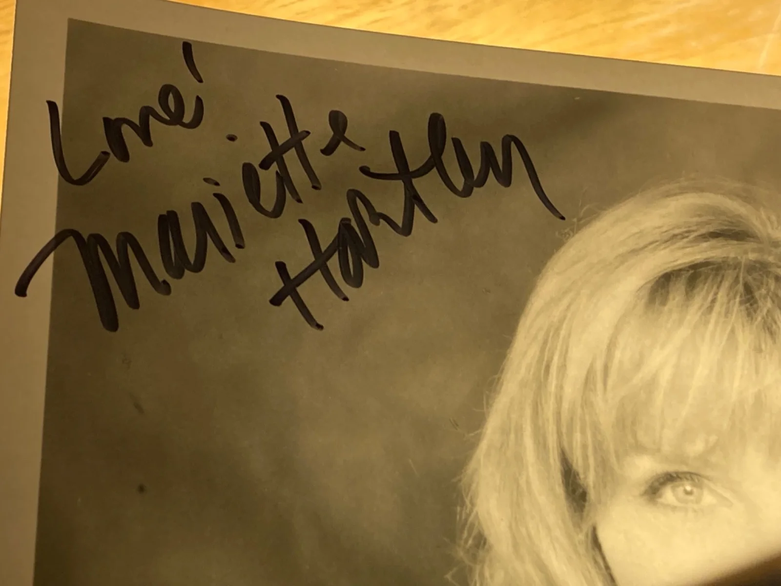 Hand SIGNED Mariette Hartley 8x10 Vintage Photo - Twilight Zone, MASH, etc, изображение 4
