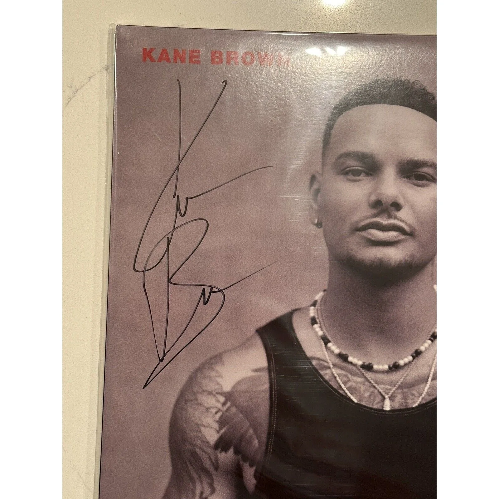 Kane Brown SIGNED Autographed Different Man Vinyl LP ✍️, image 2