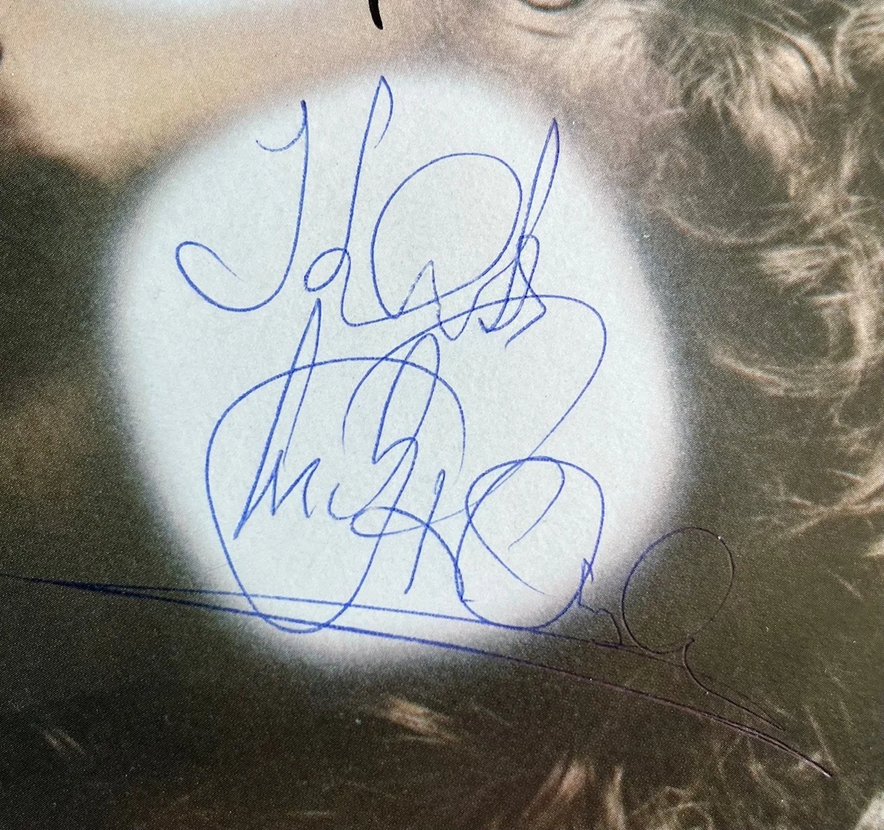 REAL signed IAN HUNTER & MICK RONSON autograph "SCHIZOPHRENIC" album BOWIE MOTT, изображение 4