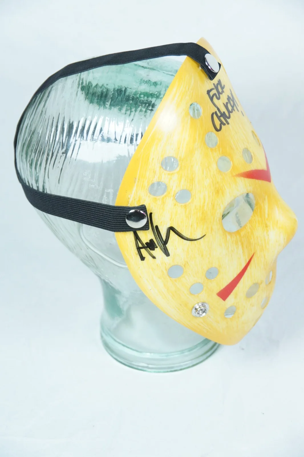 Ari Lehman — Jason Friday The 13th Hockey Mask Autographed By Ari Lehman Beckett COA F Chucky, изображение 3
