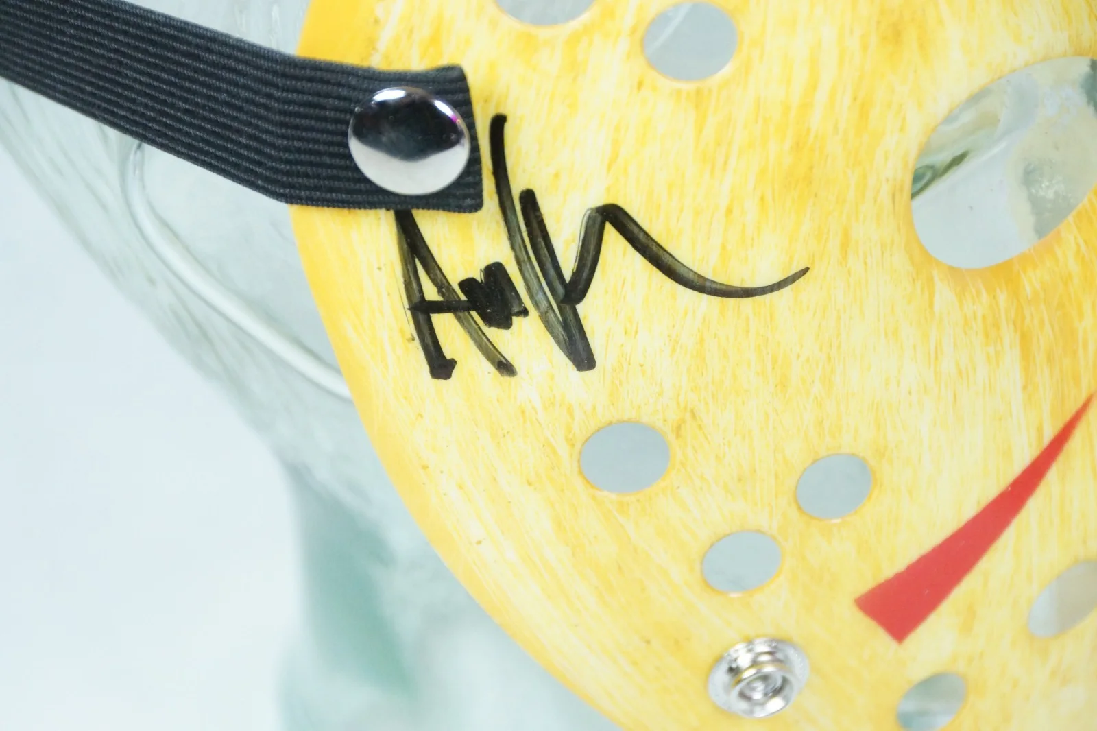 Ari Lehman — Jason Friday The 13th Hockey Mask Autographed By Ari Lehman Beckett COA F Chucky, изображение 4