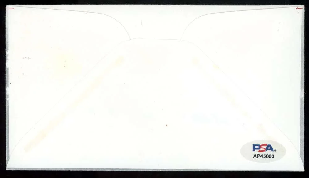 Larry Hagman — Larry Hagman PSA DNA Coa Signed 1976 First Day Cover Cache FDC Autograph, image 2