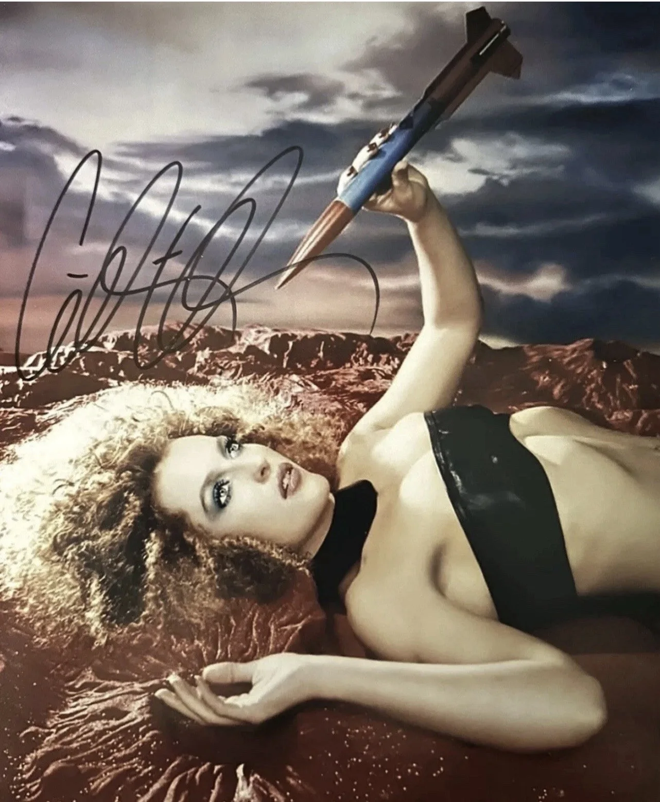 Gillian Anderson — Gillian Anderson signed photo COA Autograph The X-Files Agent Dana Scully