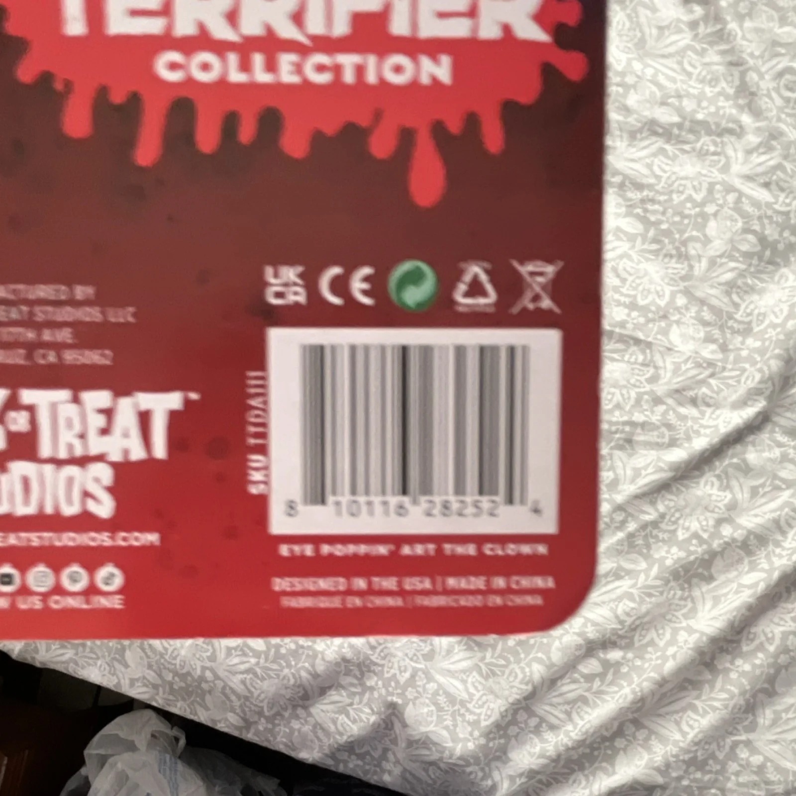 David Howard Thornton — Terrifier 2 Art the Clown Signed Figure David Howard Thornton w/ Authentication, image 3
