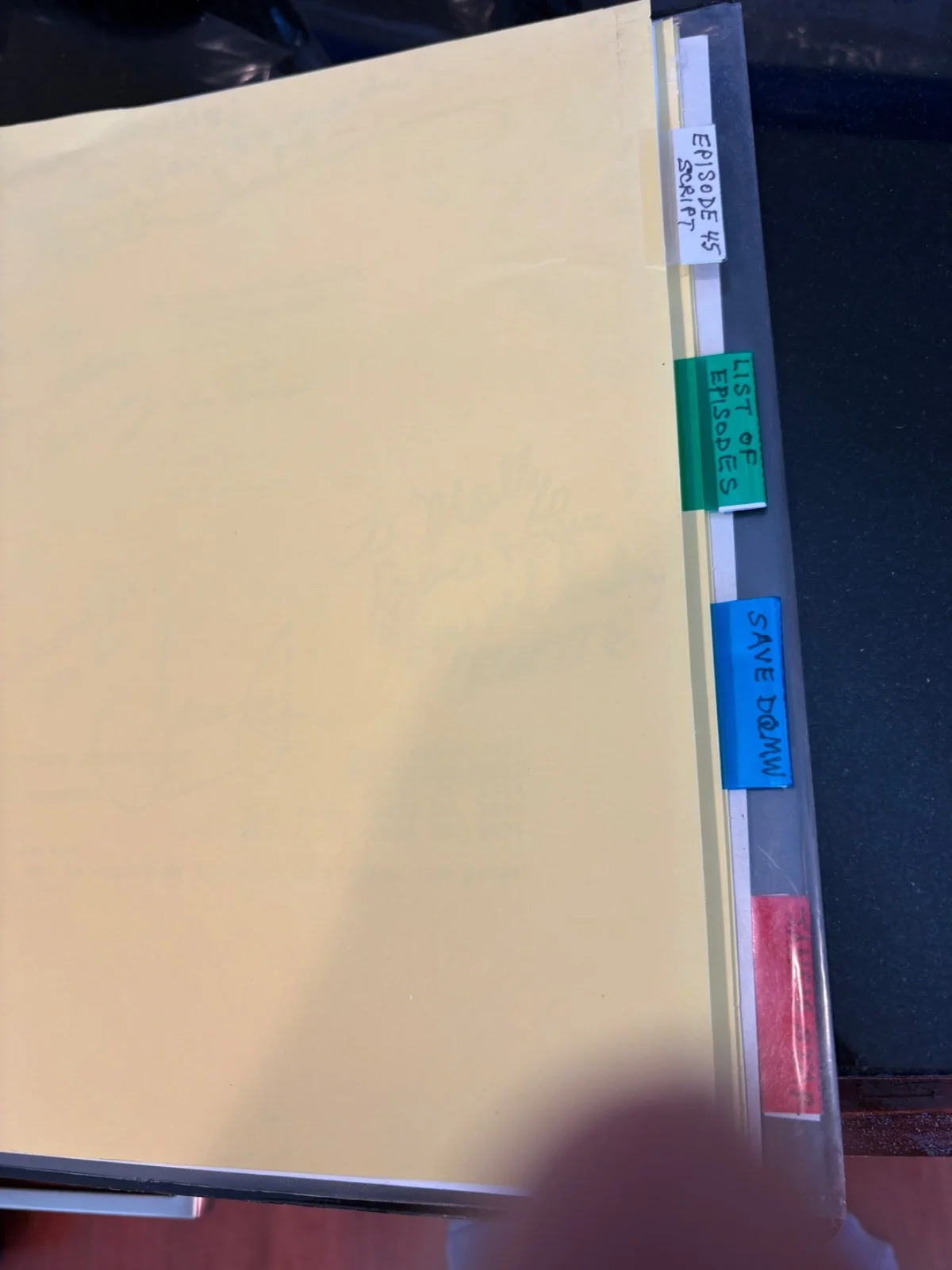 Cast signed script DR. QUINN - Jane Seymour - in binder with extras, image 3