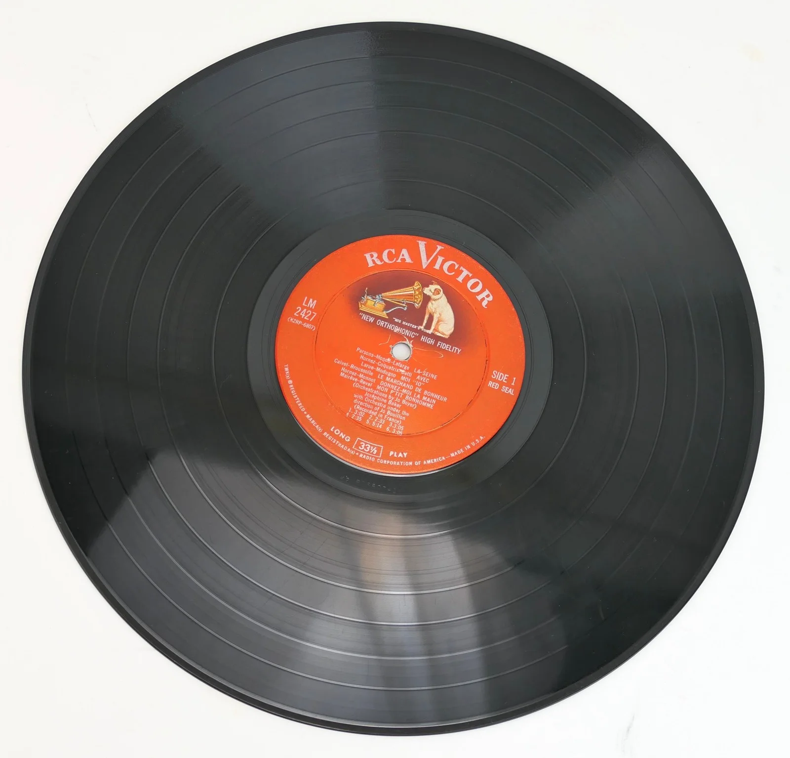 "The Fabulous Joséphine Baker" - Signed LP, image 5