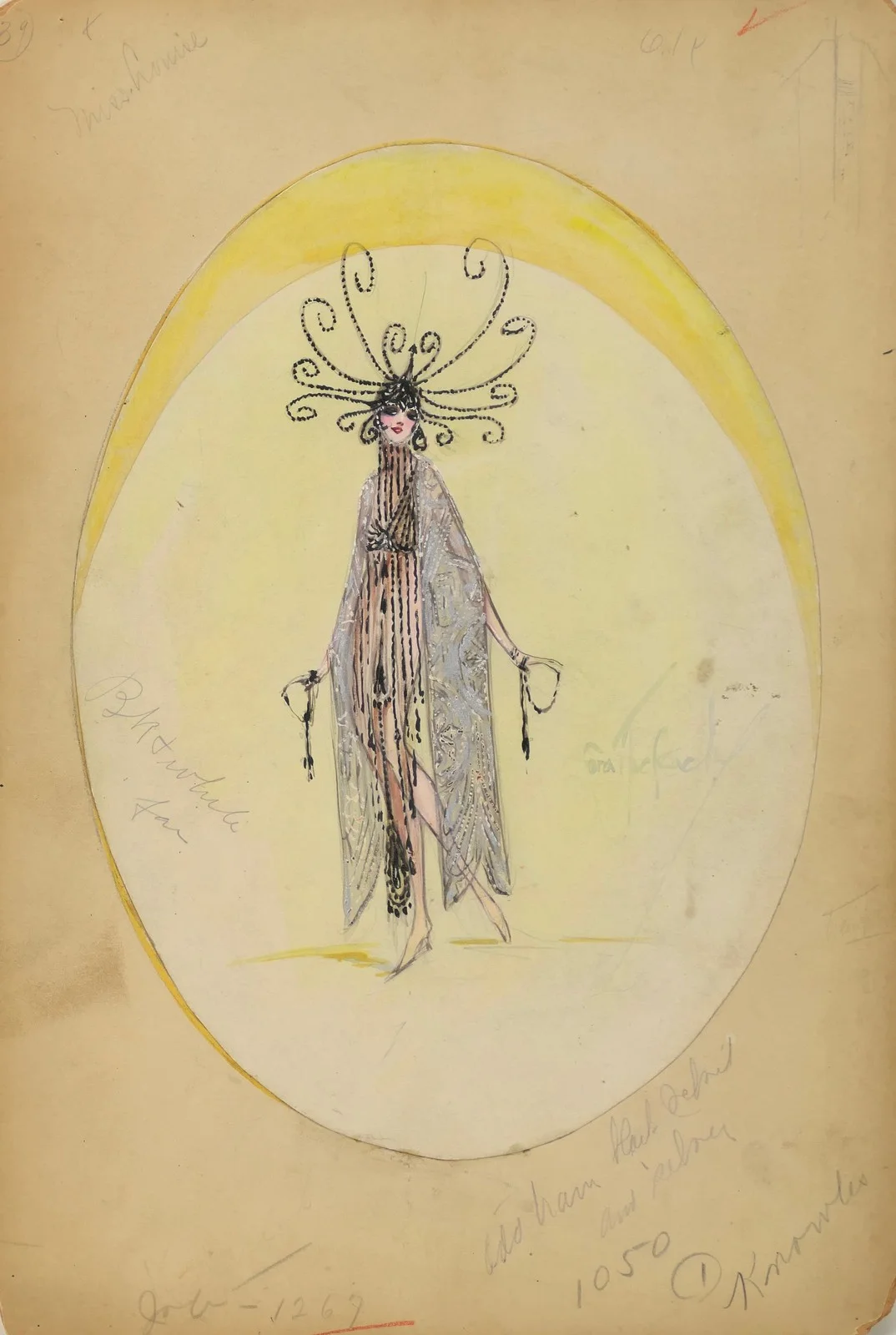 MacGeachy, Cora. (1884 - 1960) - Two Original Costume Designs, ca. 1918, image 4