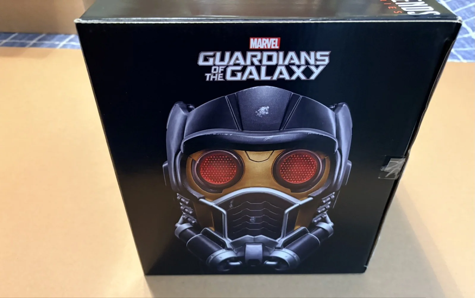 Samuel L. Jackson, Paul Rudd, Bettany, Gillan — Jackson, Rudd, Bettany , Gillan Signed Marvel Legends Star Lord Replica Helmet, image 2