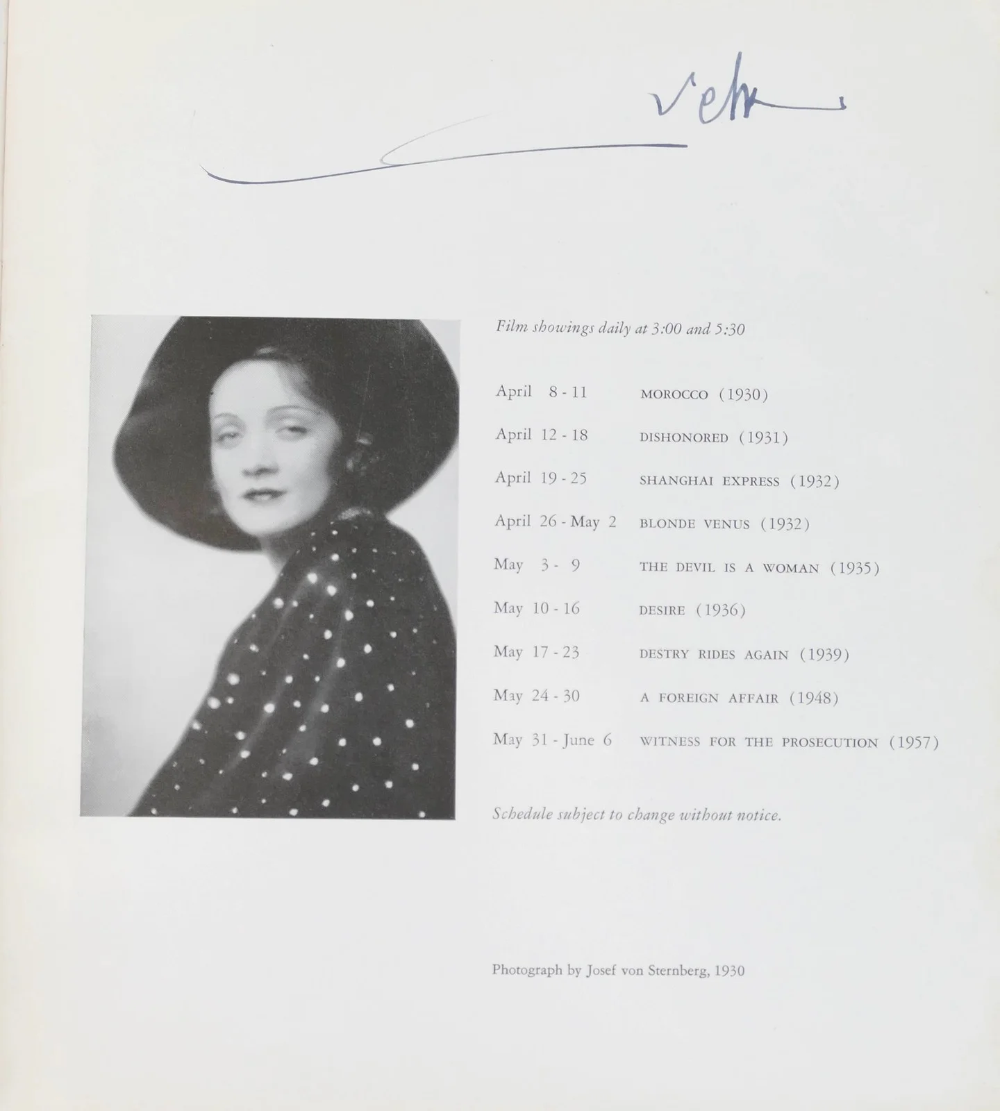 "Marlene Dietrich: Image and Legend" - SIGNED TWICE, image 3