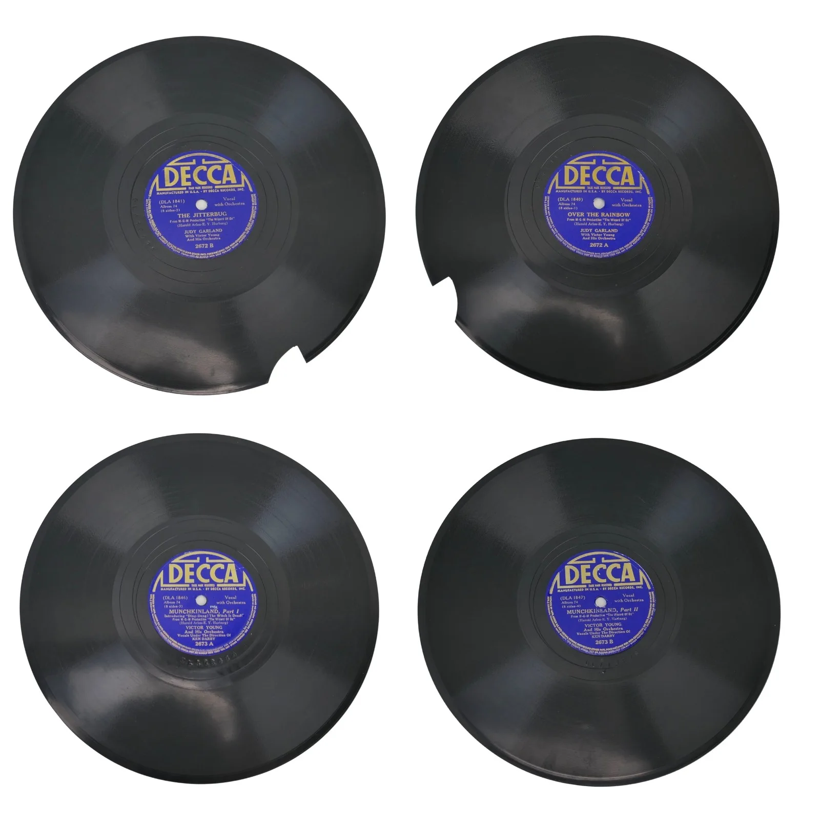 Darby, Ken. (1909 - 1992): Signed WIZARD OF OZ Record Set, изображение 5