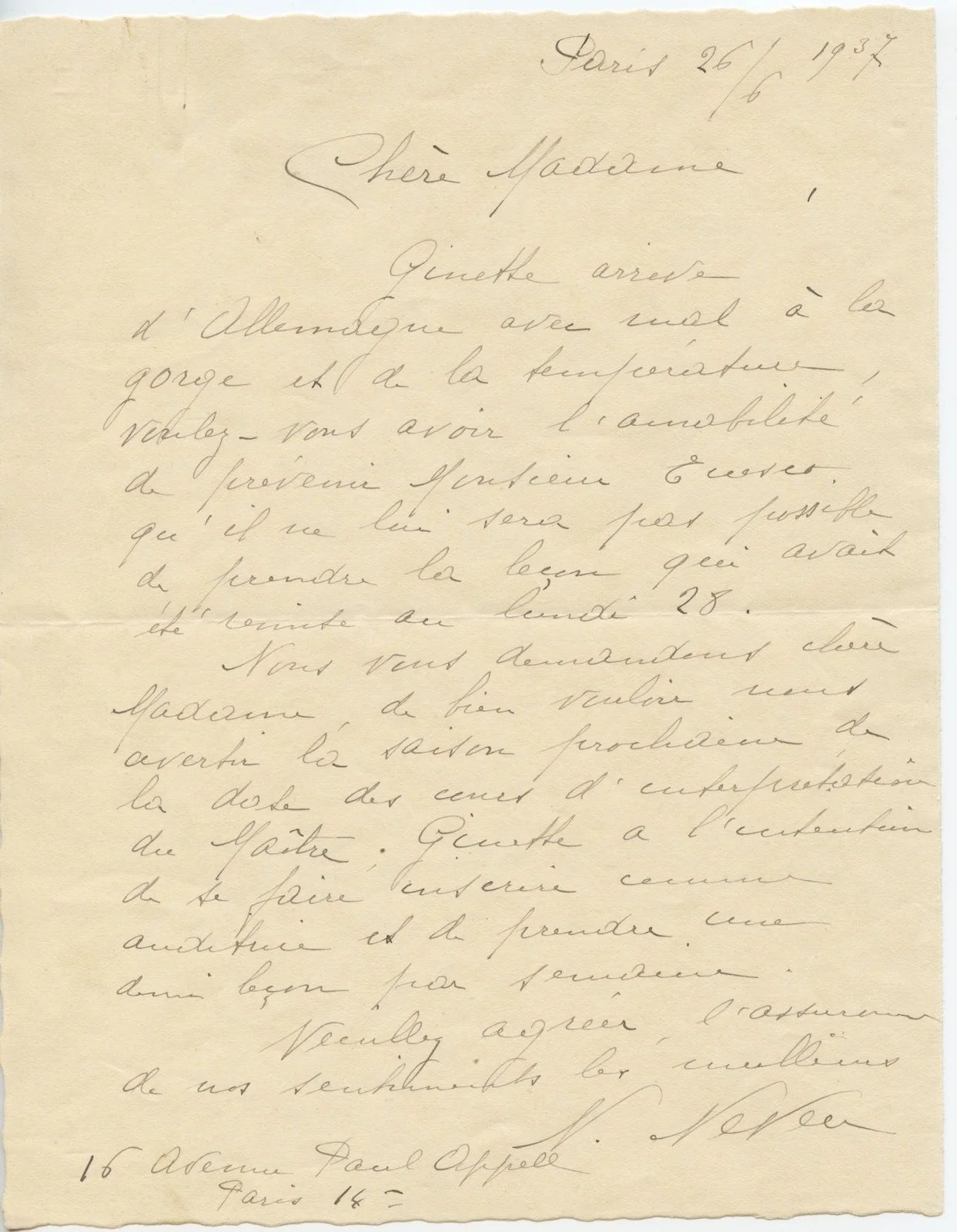 Ginette NEVEU: ARCHIVE (Violinist, Enesco), image 2