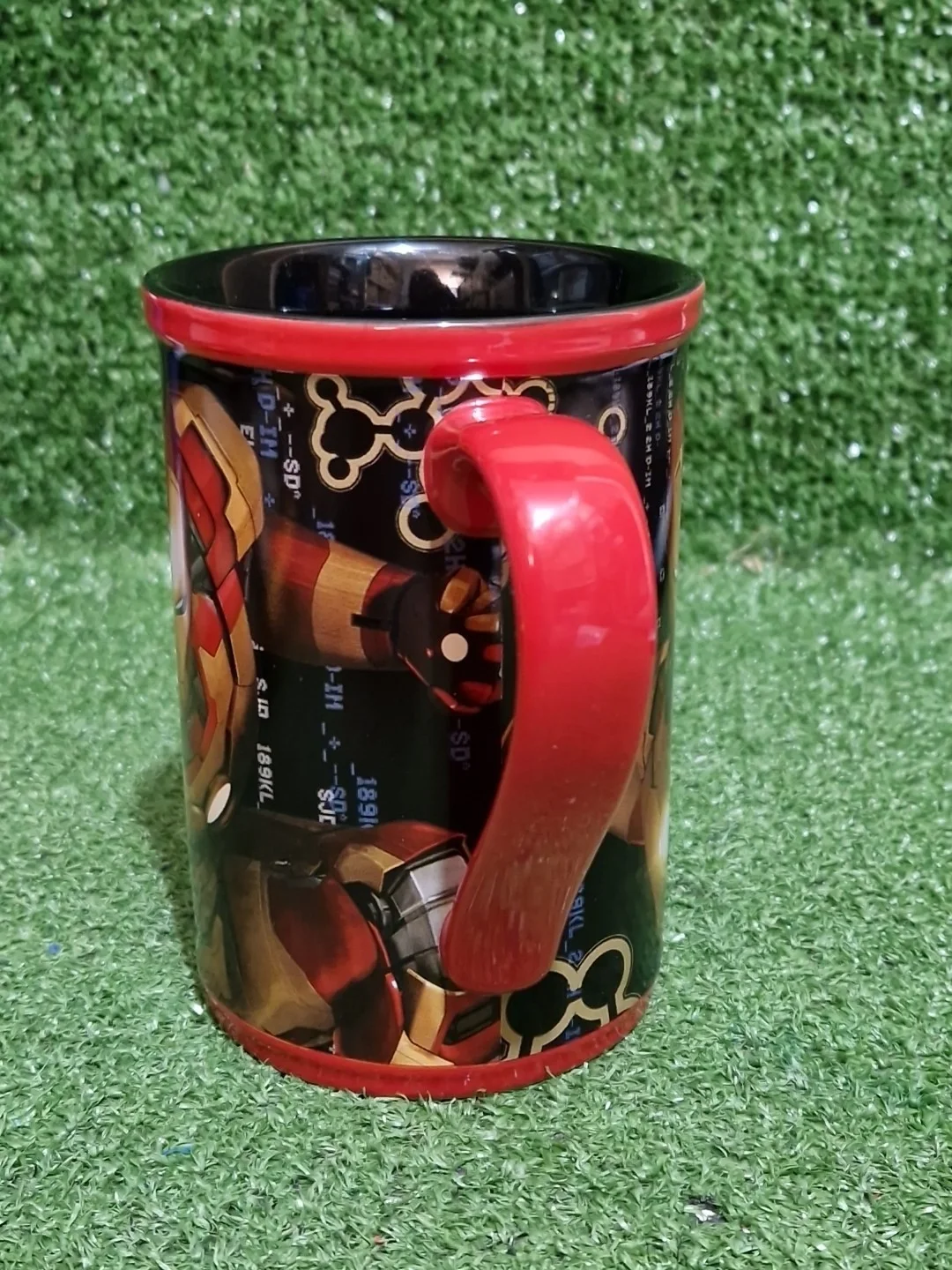 Disney Marvel Iron Man 3 Mug Large 18oz Excellent Condition 13.5cm Tall 2013, image 5