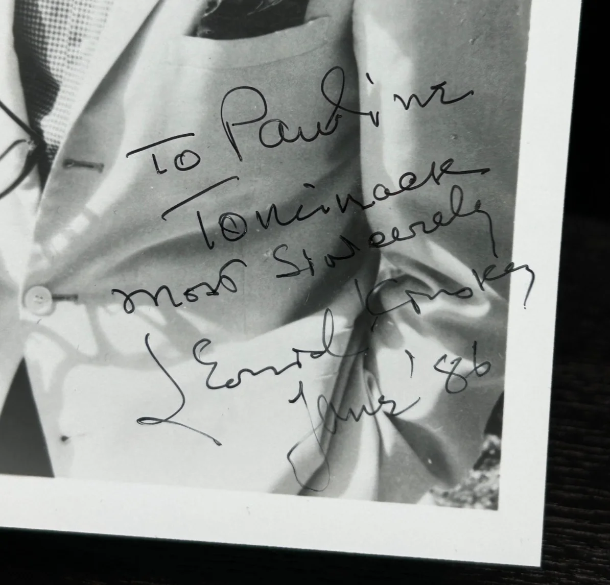Leonid Kinskey — LEONID KINSKEY SIGNED 5x7 PHOTO & ENVELOPE Autograph JSA COA Casablanca Actor, изображение 3