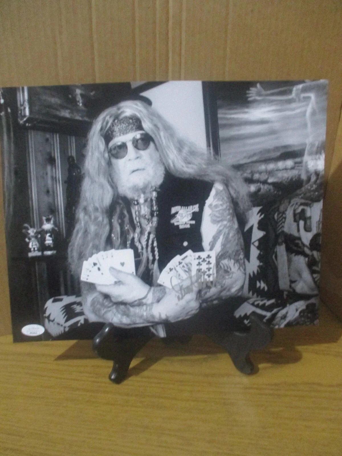 DAVID ALLAN COE (RIP) AUTHENTIC SIGNED/AUTOGRAPHED 11X14 PHOTO --JSA CERTIFIED, image 3