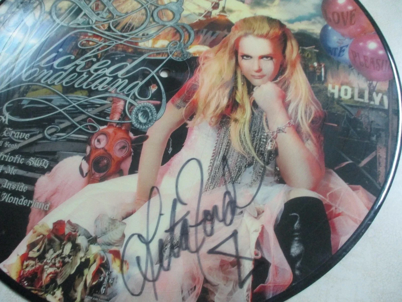 LITA FORD (THE RUNAWAYS) AUTHENTIC SIGNED/AUTOGRAPHED RARE PICTURE DISC JSA CERT, изображение 3