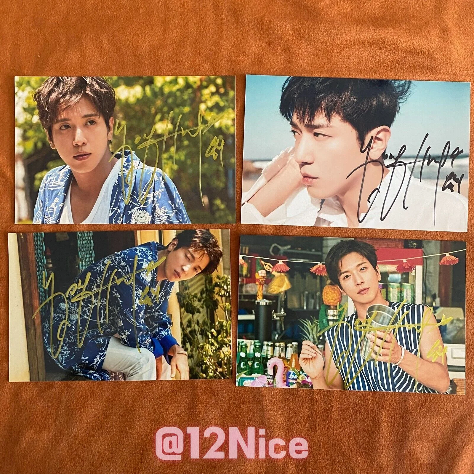 CNBLUE Jung Yong Hwa Autographed Signed Photo Picture 4*6 K-POP Collection, изображение 2