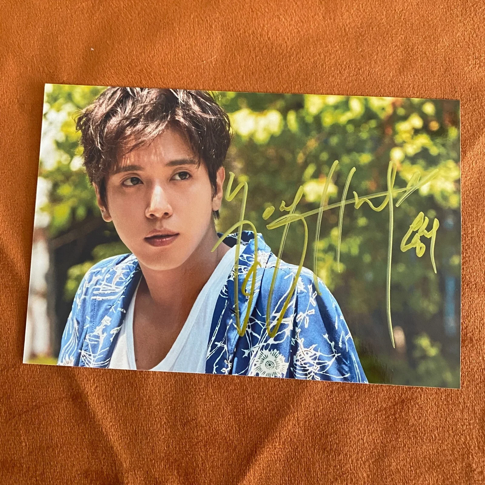 CNBLUE Jung Yong Hwa Autographed Signed Photo Picture 4*6 K-POP Collection, изображение 3