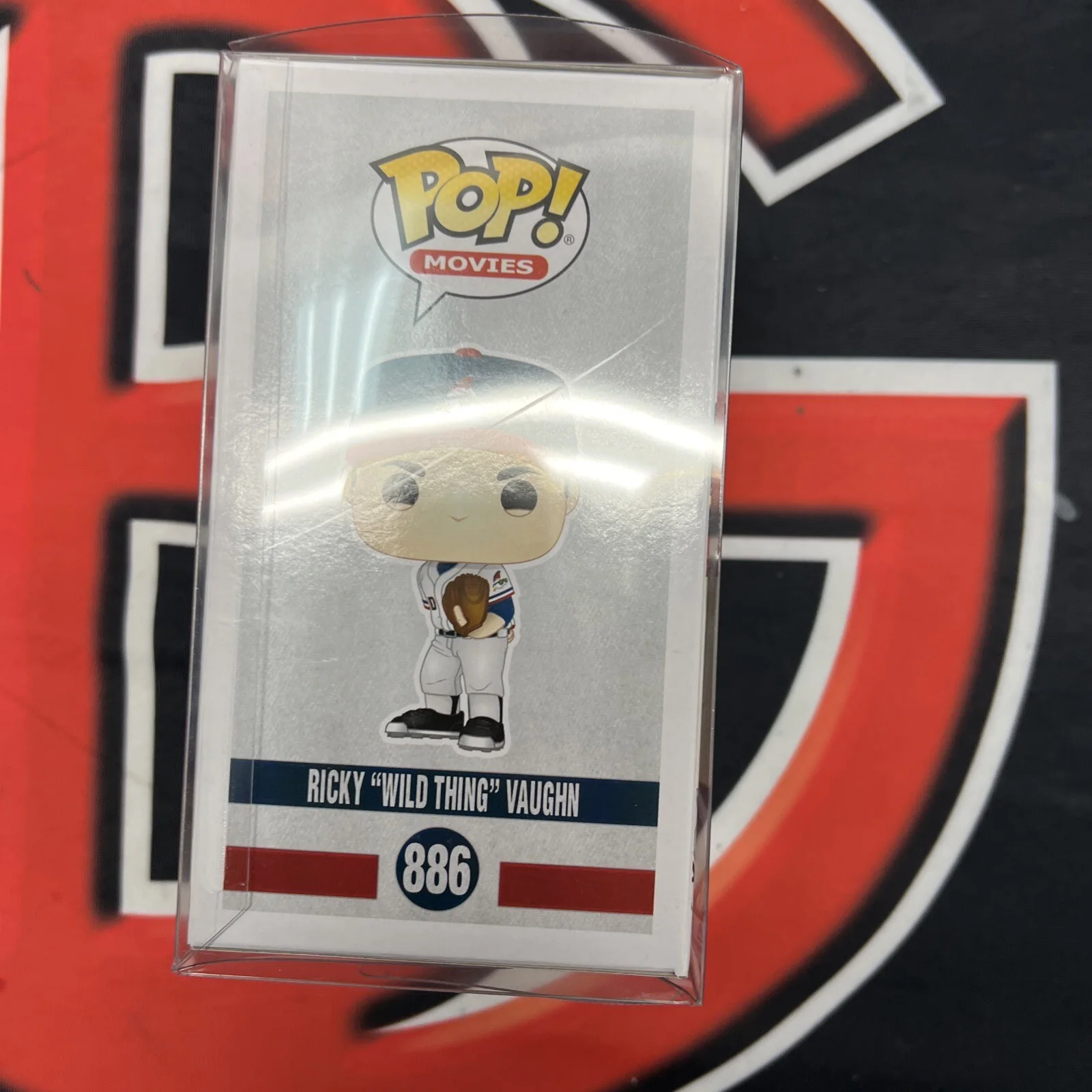 Charlie Sheen — Charlie Sheen Signed Major League Ricky Vaughn Funko Pop Wild Thing Steiner CX, изображение 3