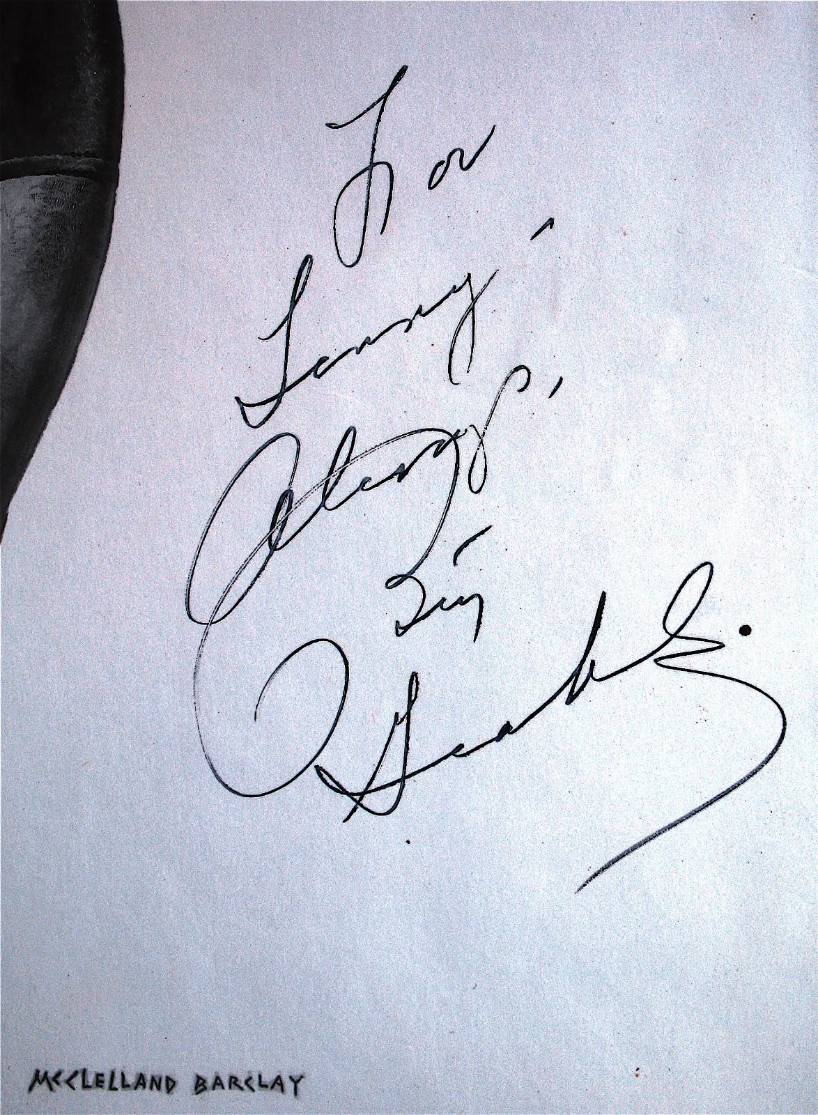 BETTY GRABLE — BETTY GRABLE-Mega Rare 11x14 Autographed & Inscribed Photograph-Sexy Pinup Girl, изображение 2