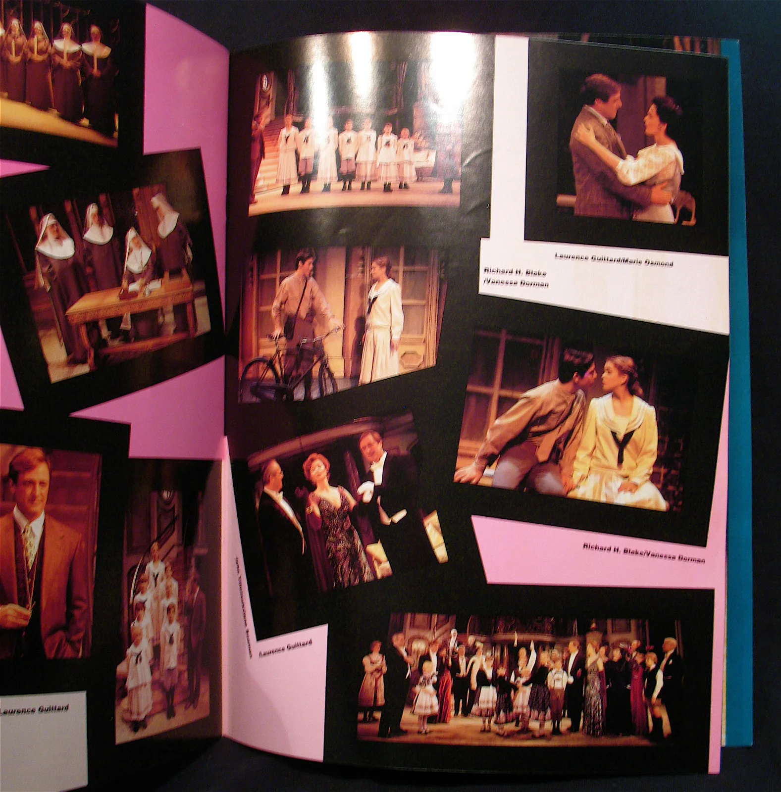 MARIE OSMOND-Rare Twice Autographed THE SOUND OF MUSIC Tourbook-THE OSMONDS, изображение 3