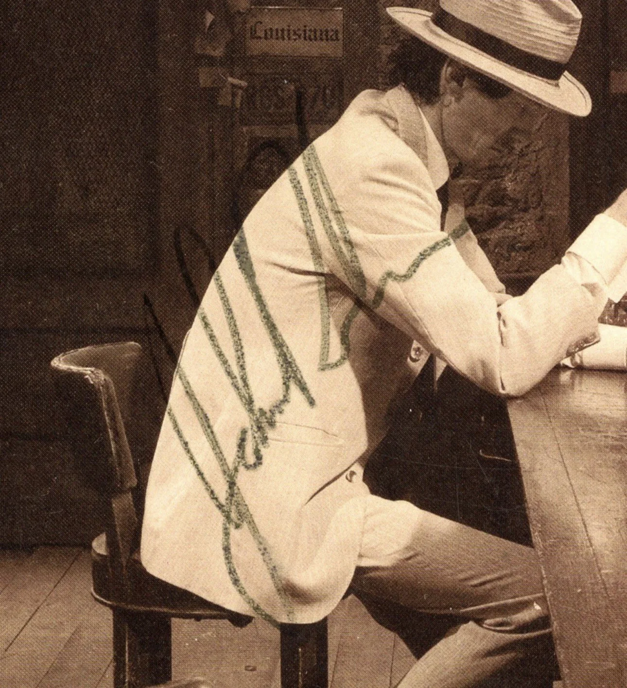 John Bonham Signed Auto In Through The Out Door Led Zeppelin Album Vinyl JSA LOA, изображение 4