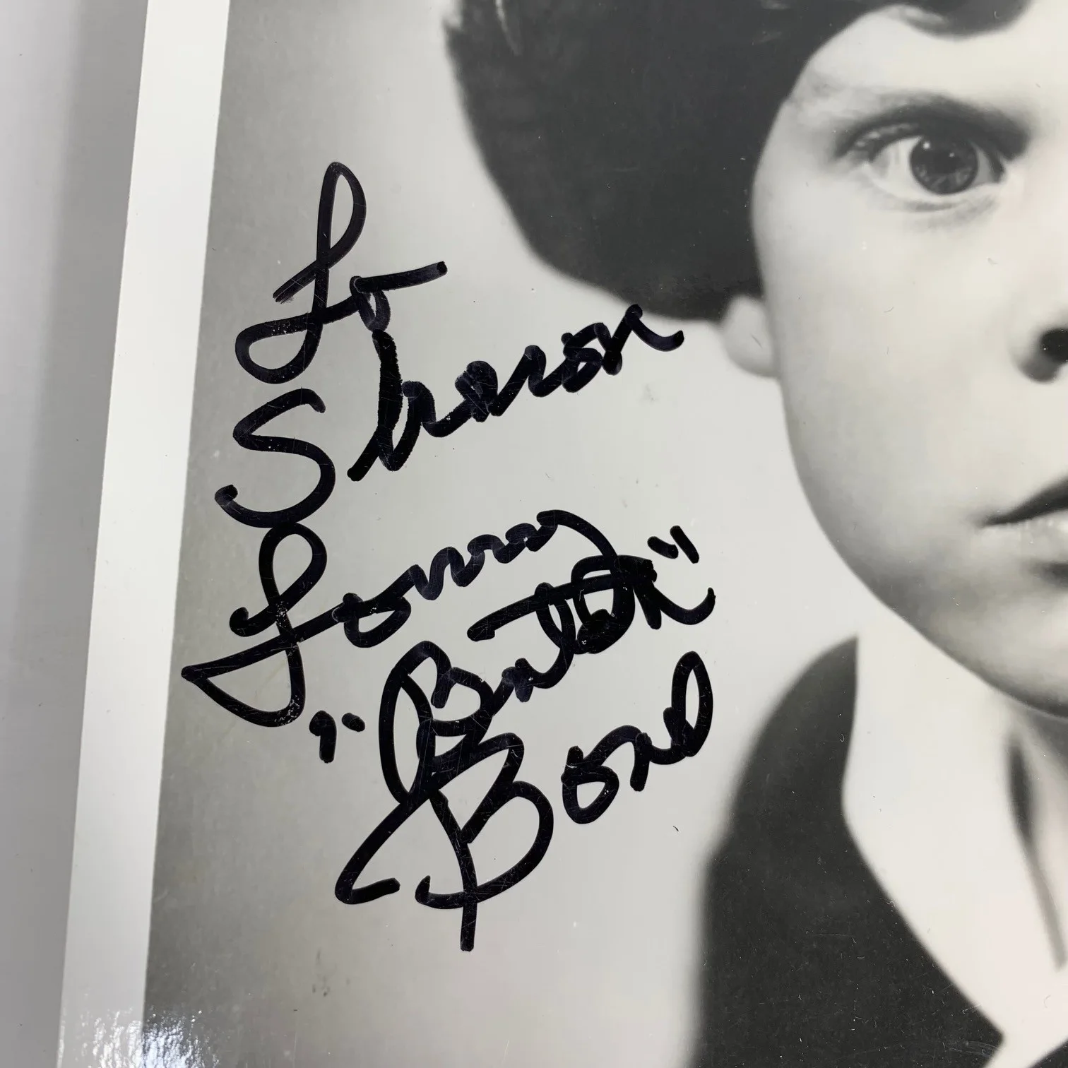 Tommy Bond — Tommy Butch Bond Signed Publicity 8x10 Photo Our Gang Little Rascals Autographed, изображение 4