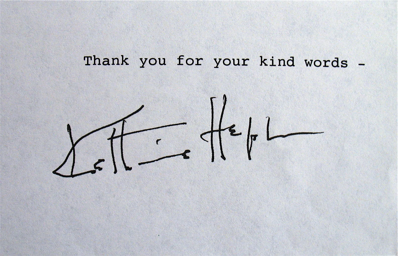 KATHARINE HEPBURN — KATHARINE HEPBURN-Rare Autographed Letter On Personal Letterhead-Starlet-JSA COA, изображение 3