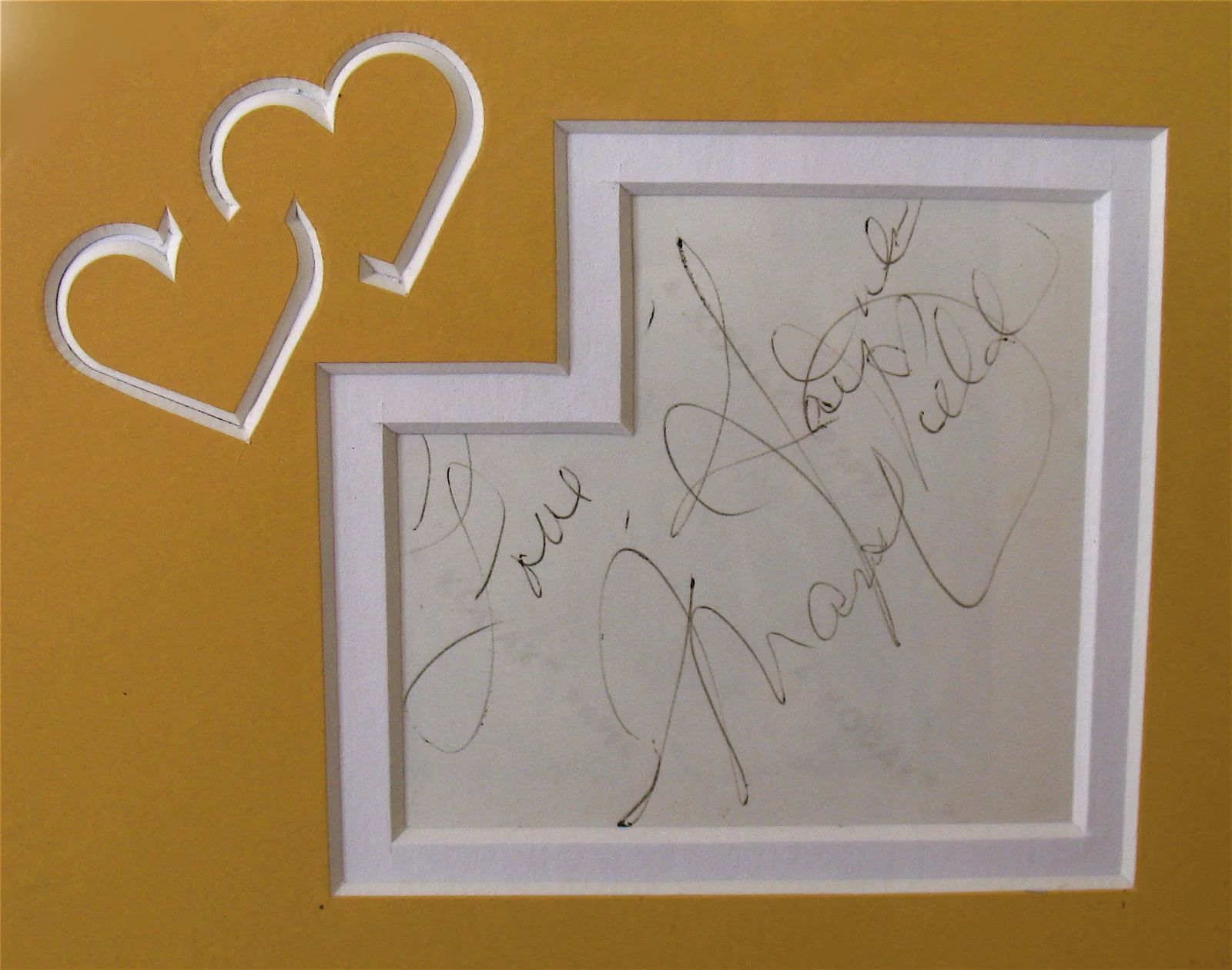 Jayne Mansfield — JAYNE MANSFIELD-Very Rare Autographed Framed Photo Display-Actress-Pinup-COA, image 2