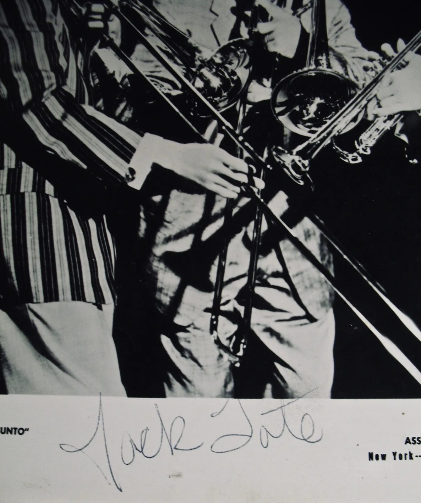 DUKES OF DIXIELAND~Rare Vintage Autographed Promo Photograph By Jack Tate, изображение 2
