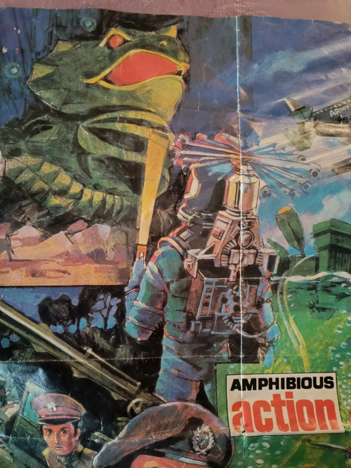 Vintage Action Man Poster 23 X 17 " - Palitoy (B0395), изображение 5