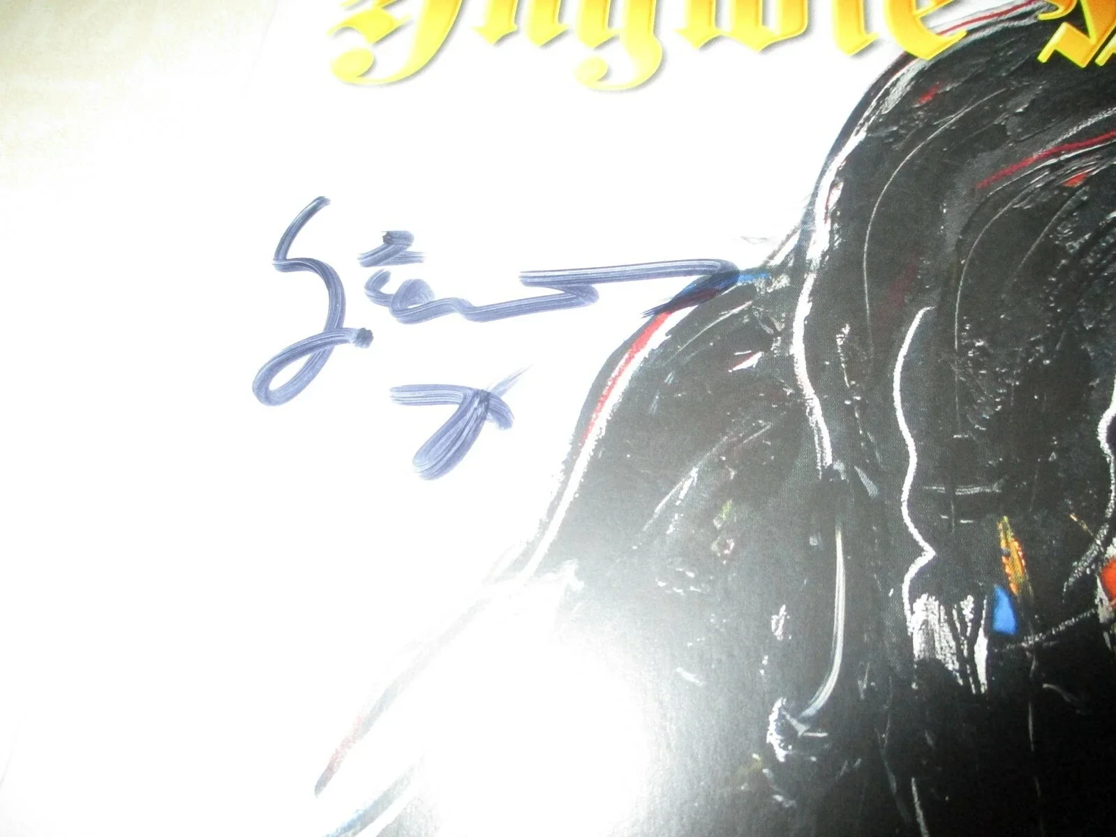 YNGWIE MALMSTEEN AUTHENTIC SIGNED/AUTOGRAPHED PARABELLVM VINYL RECORD--JSA CERT, image 2