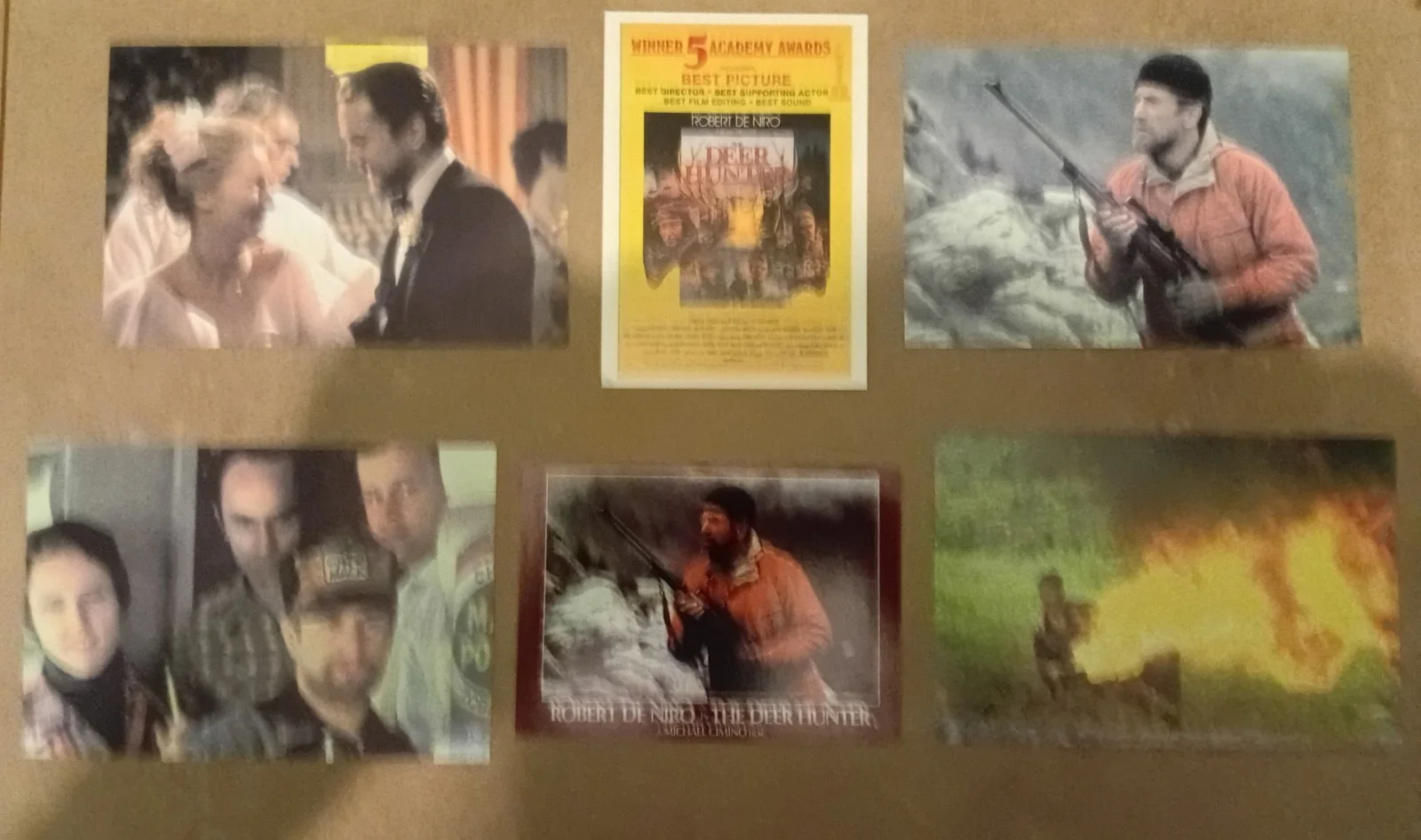 Robert De Niro 10 postcards, + 2 black and white mini photos, image 2
