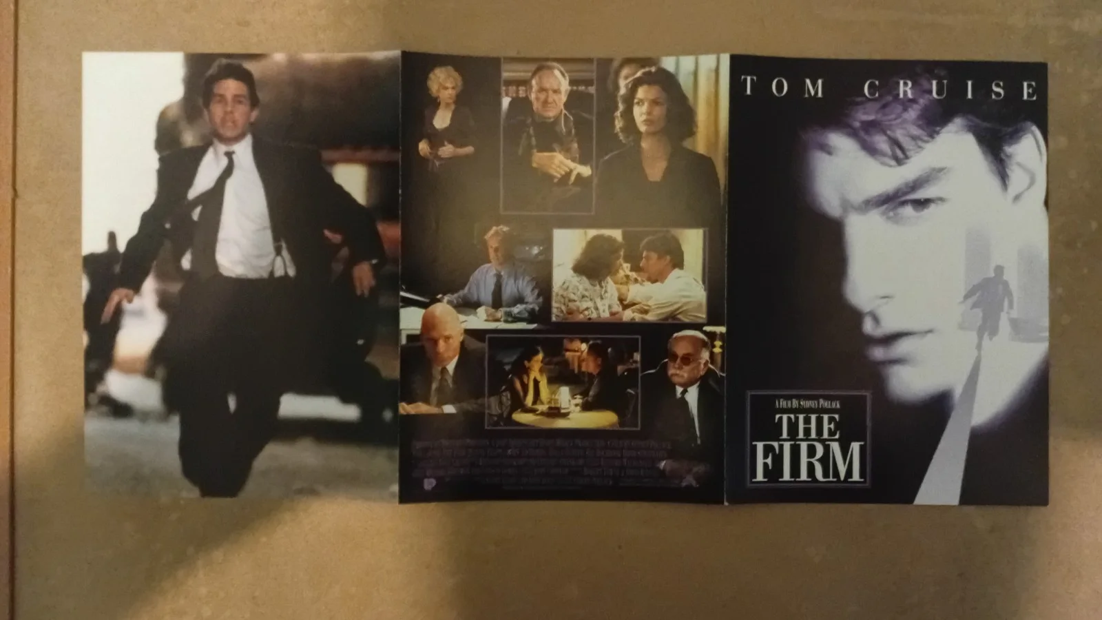 Tom Cruise The Firm movie flyer and War of the Worlds Synopsis card, изображение 2