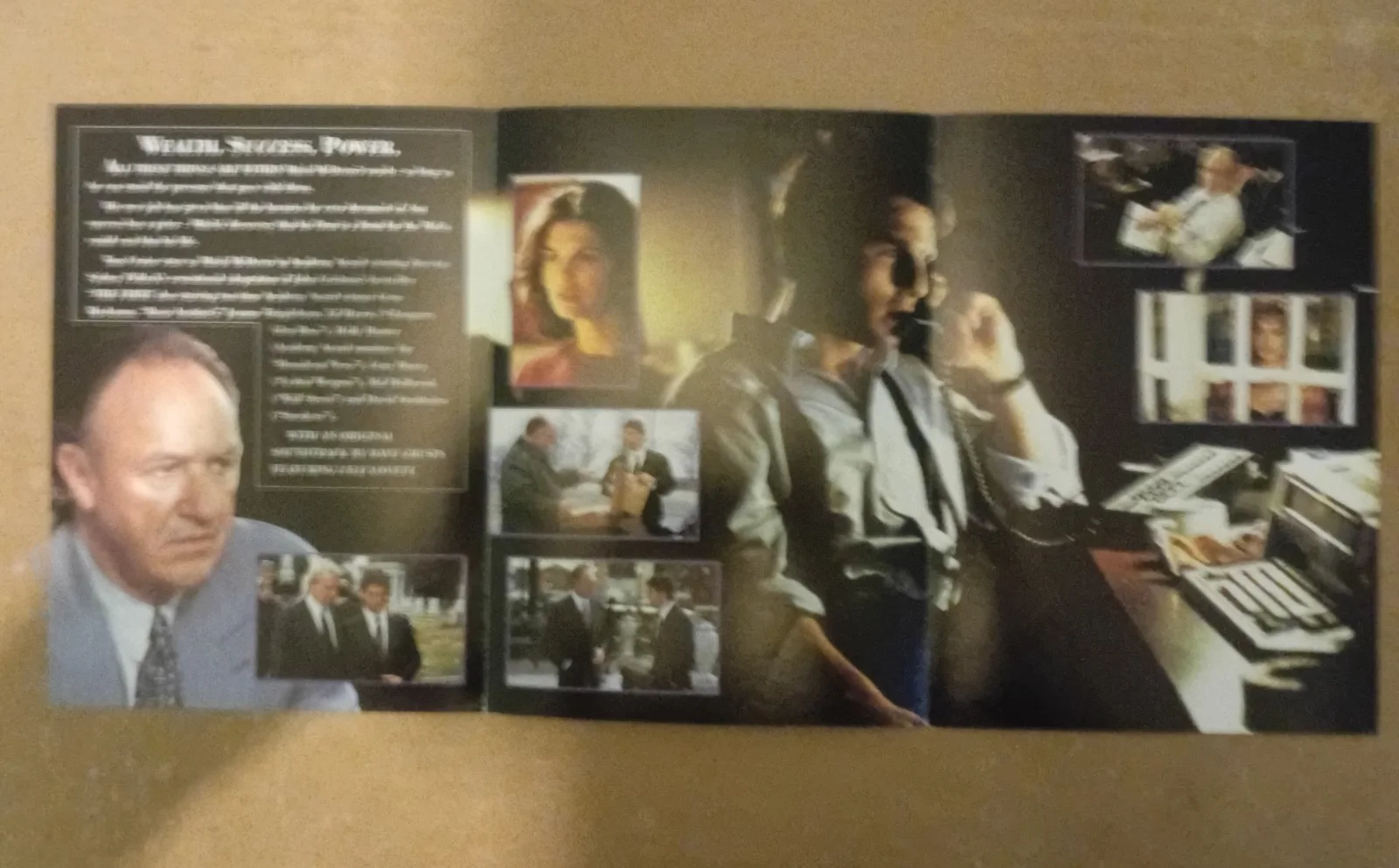 Tom Cruise The Firm movie flyer and War of the Worlds Synopsis card, изображение 3