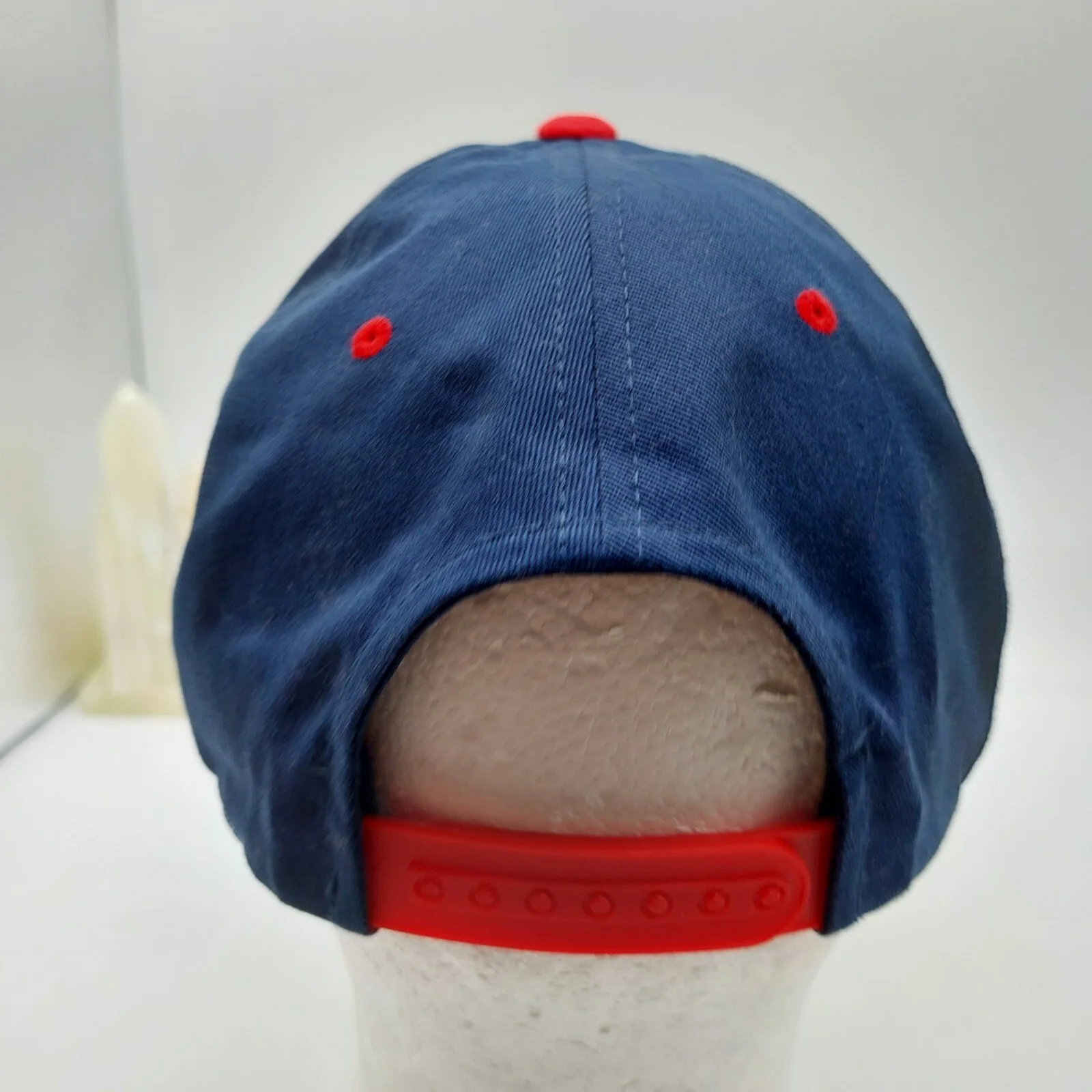 Hoodie Allen Hat Autographed Blue Red Snapback No COA, image 5
