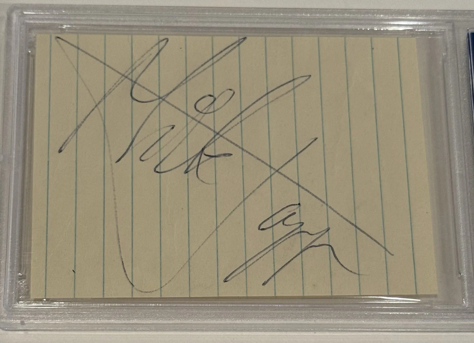 Mick Jagger Signed Vintage Cut Autograph The Rolling Stones PSA Authentic Auto, image 2