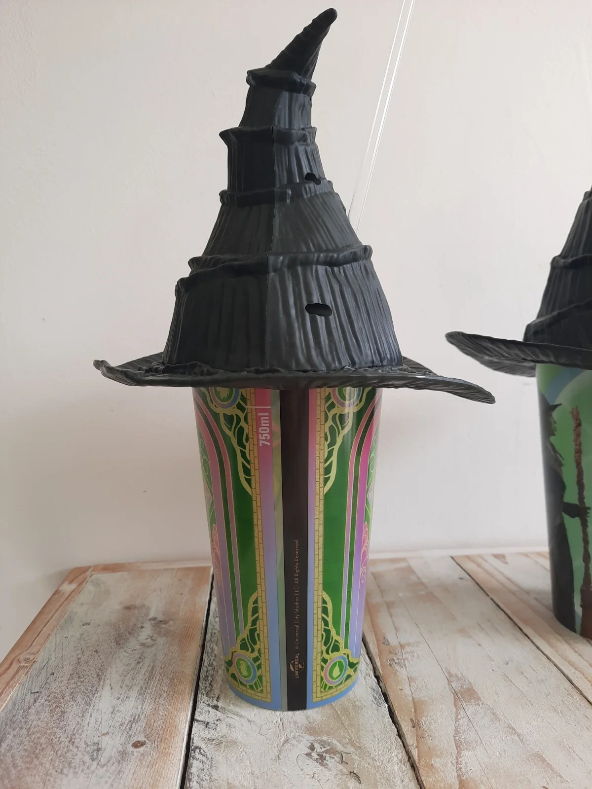 2 x Wicked For Good Witch Hat Cups Cineworld Exclusive MERCH Elphaba Glinda Oz, image 5