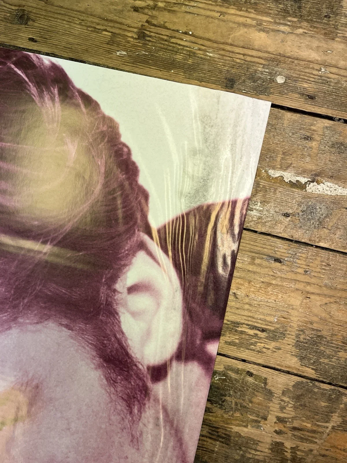 Vintage Brad Pitt Fan Poster Large A1 See description. 90's Shipped in tube Rare, изображение 4