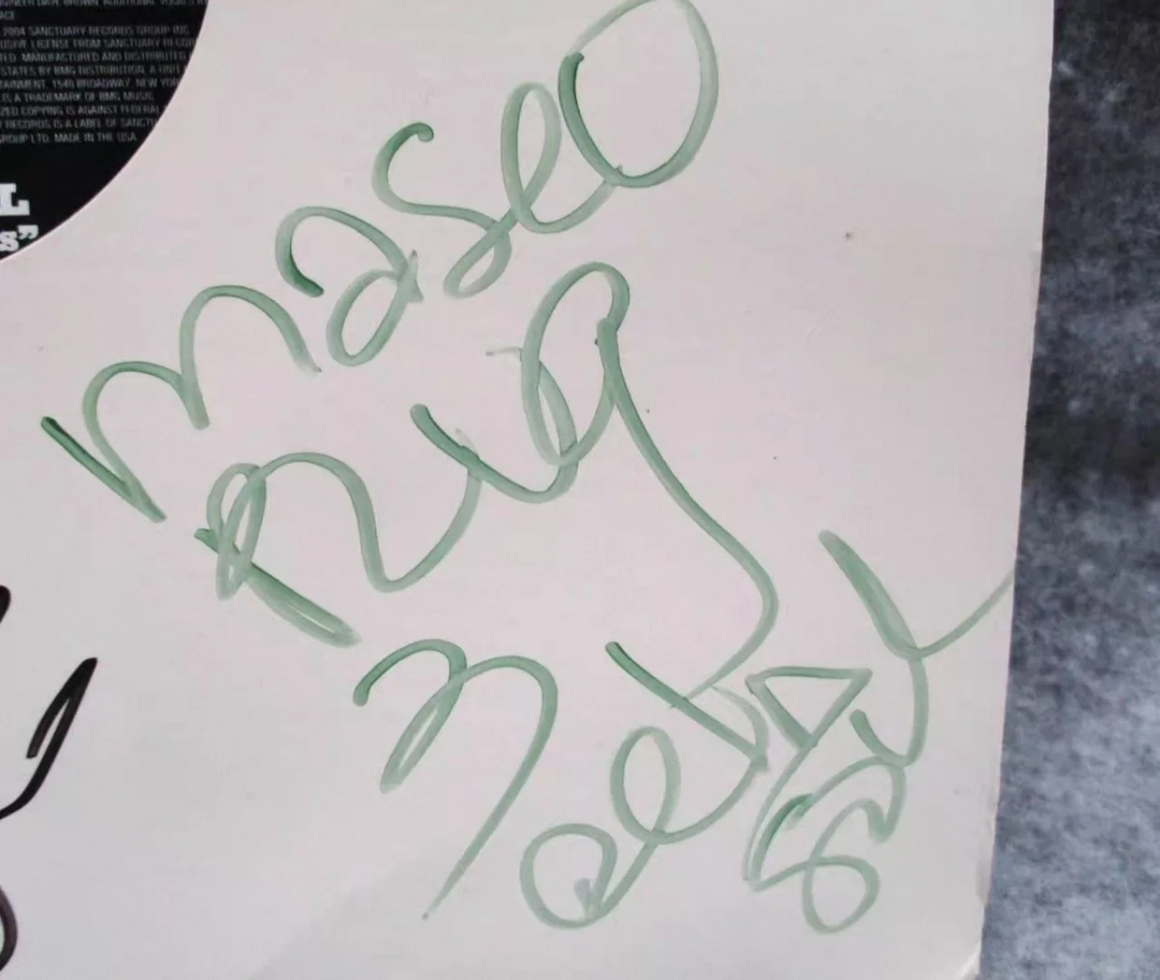 DE LA SOUL signed autographed*3 lp original Hiphop great rare, изображение 4