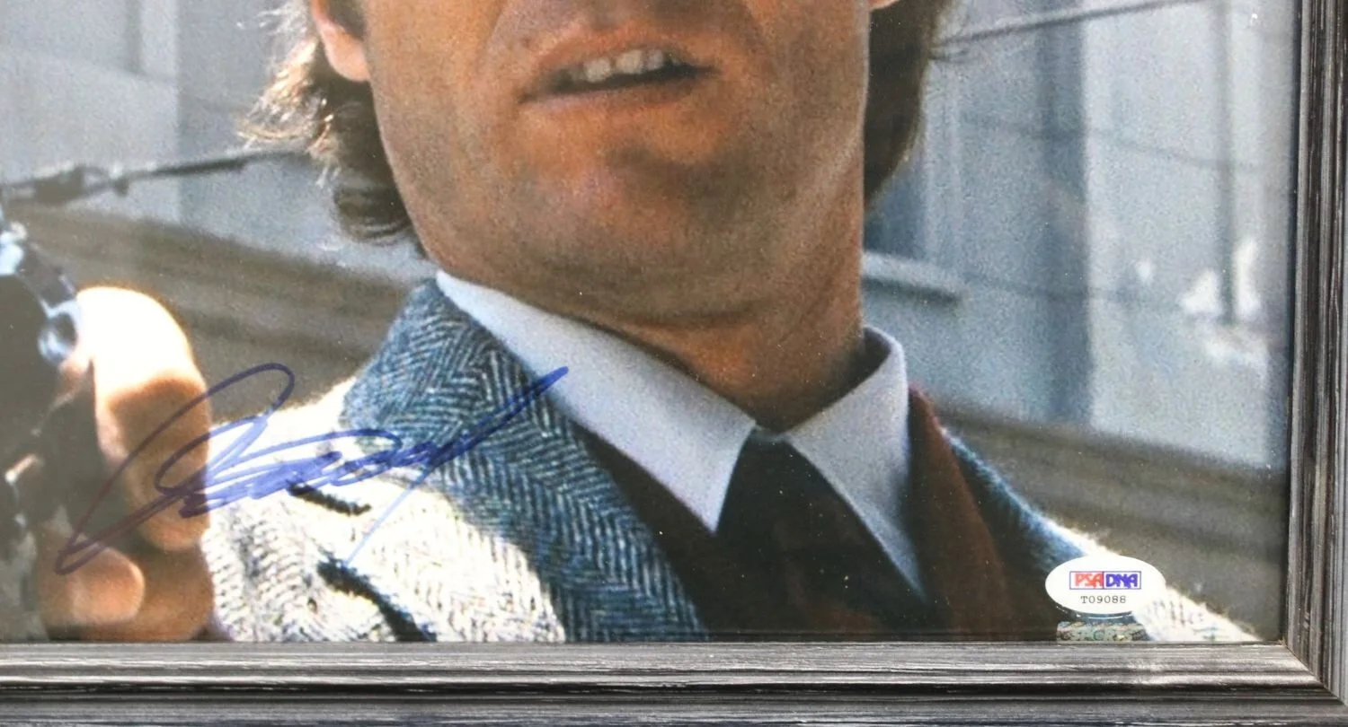 Clint Eastwood — Clint Eastwood Vintage Autographed Photo ~ Dirty Harry, Do You Feel Luck PSA/DNA, изображение 5
