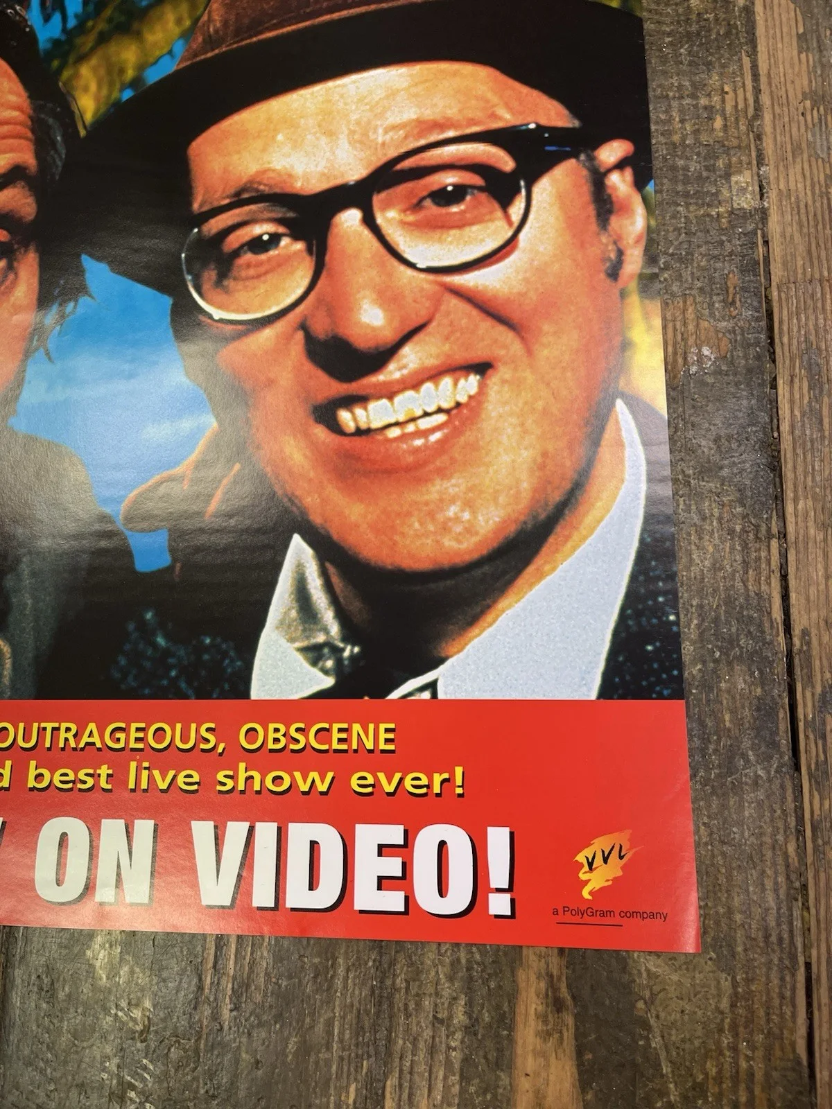 Rare Bottom Live 3 Hooligan's Island Promotional Poster Promo 1997, изображение 3