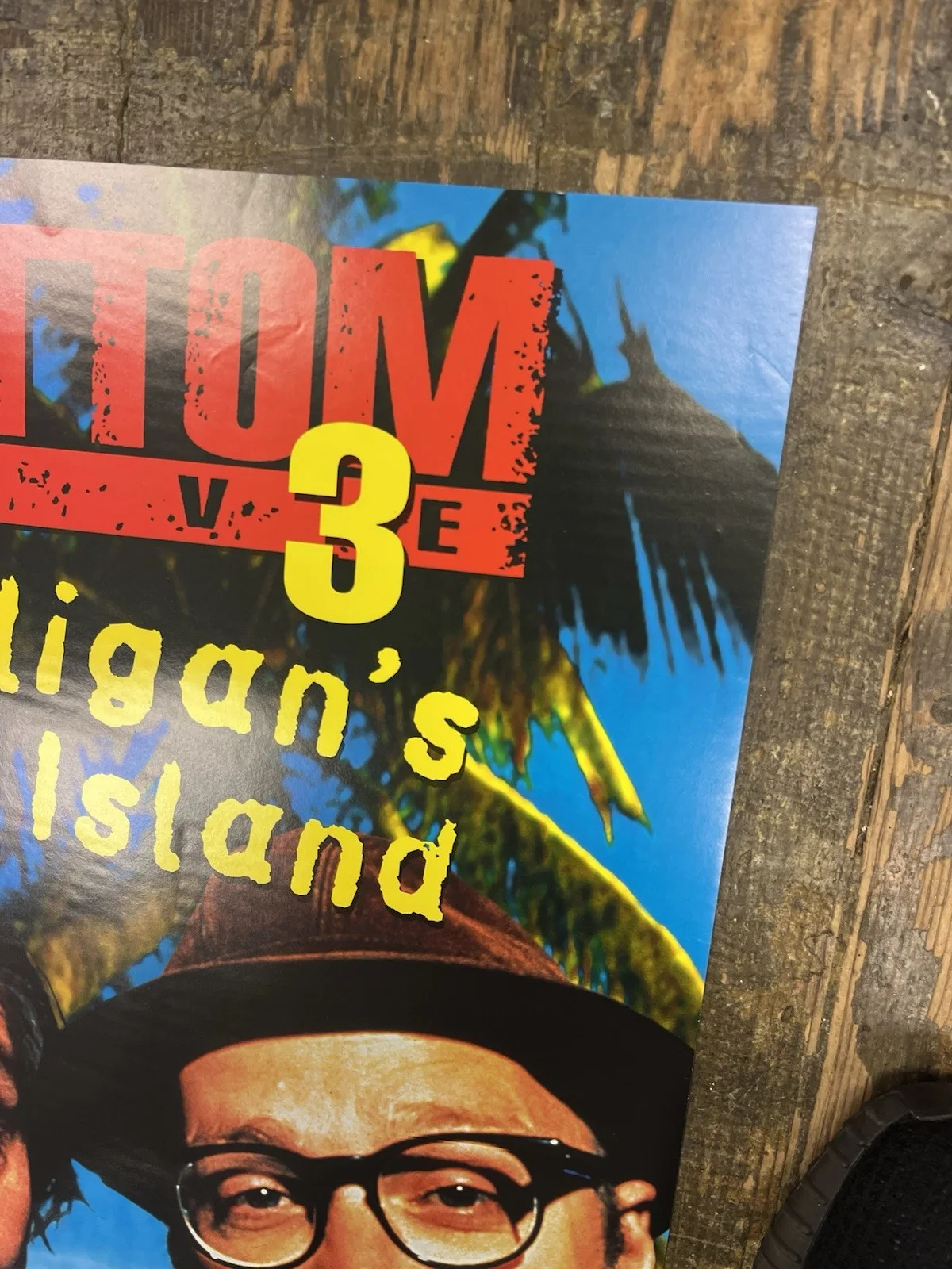 Rare Bottom Live 3 Hooligan's Island Promotional Poster Promo 1997, изображение 4