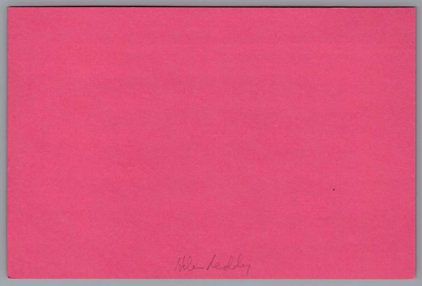 Helen Reddy — Helen Reddy Signed 4x6 Index Card I Am Woman Song Autographed, изображение 2