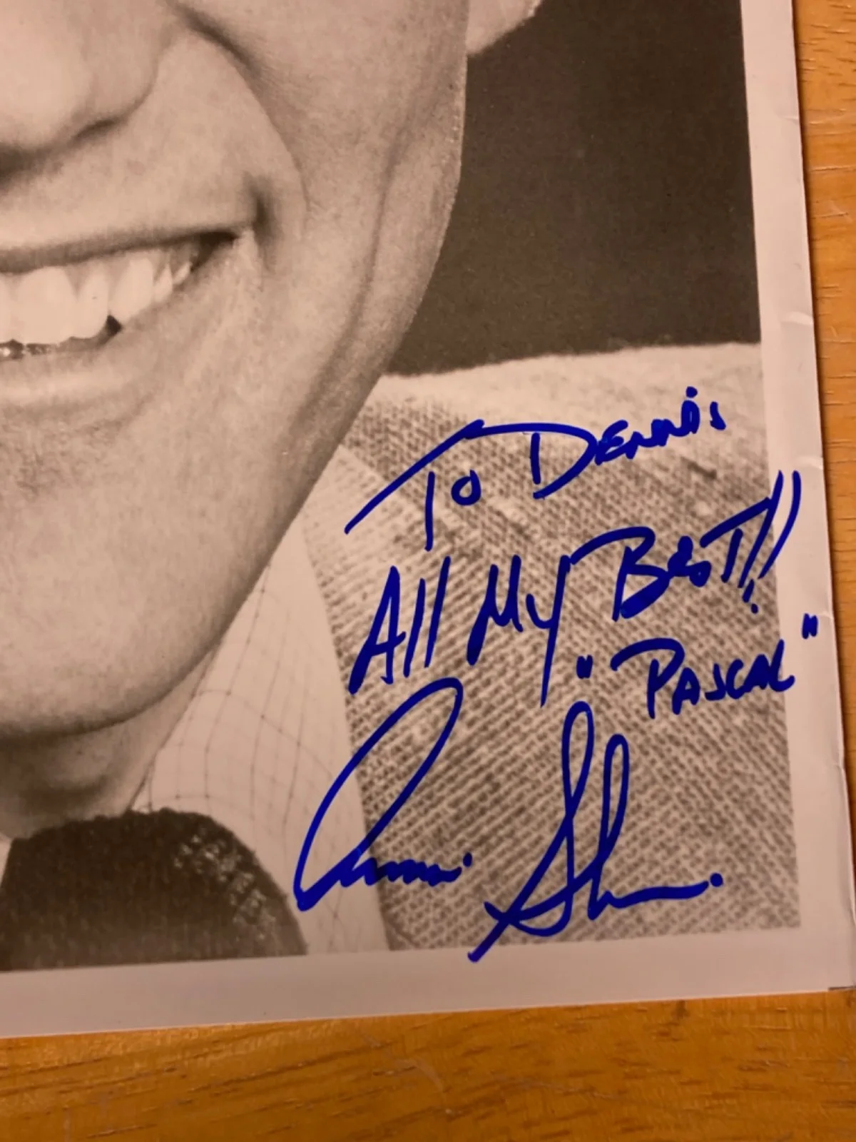 Armin Shimerman — Hand SIGNED Armin Shimerman 8x10 Photo - Pascal, Beauty Beast, Buffy, Star Trek, изображение 3