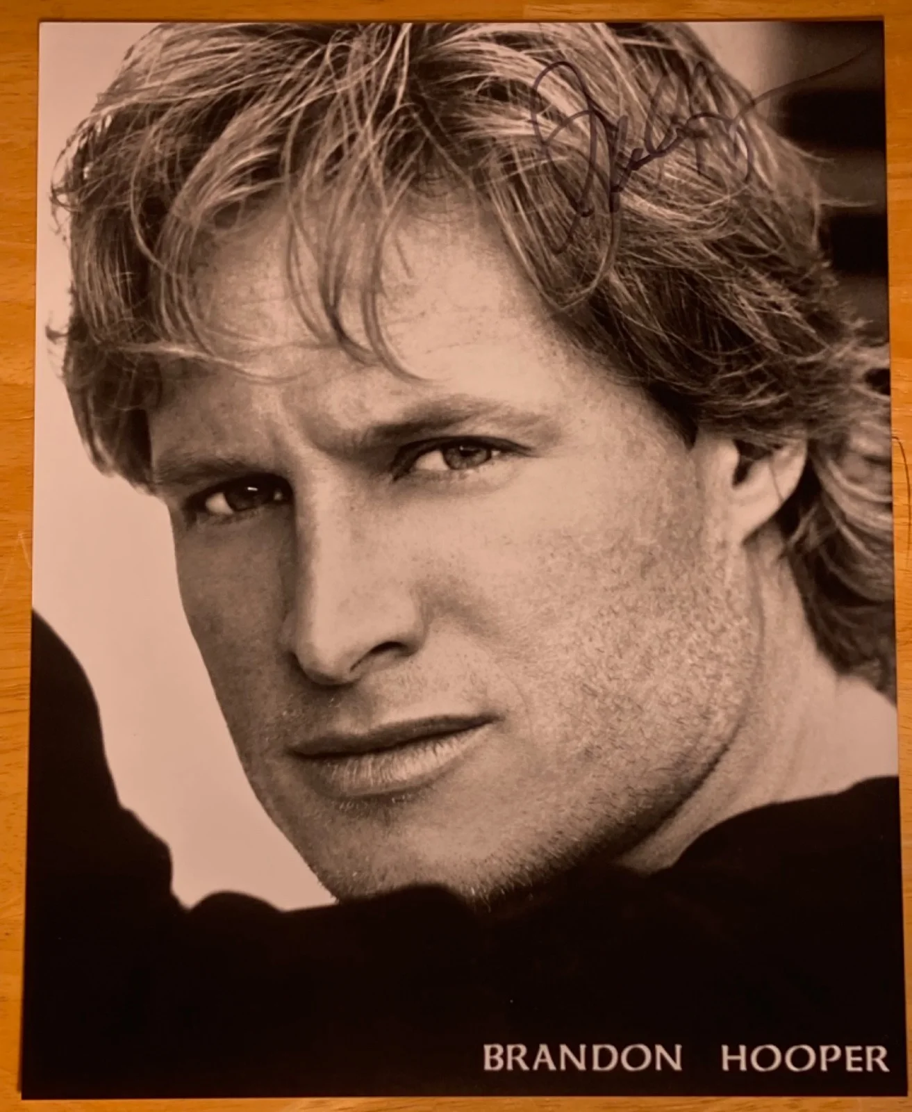 Hand SIGNED Brandon Hooper 8x10 Photo - General Hospital, TV Soap Opera, etc, изображение 2
