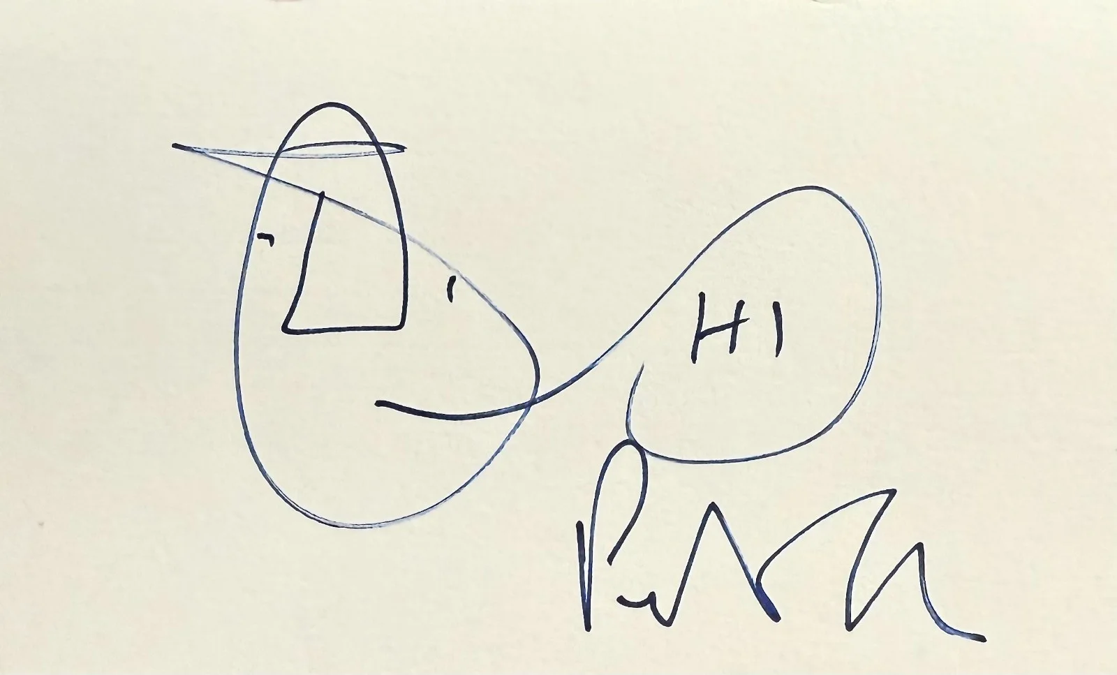 Peter Cook — PETER COOK Signed Autographed 3"x 5" INDEX CARD Bedazzled The Princess Bride, изображение 3