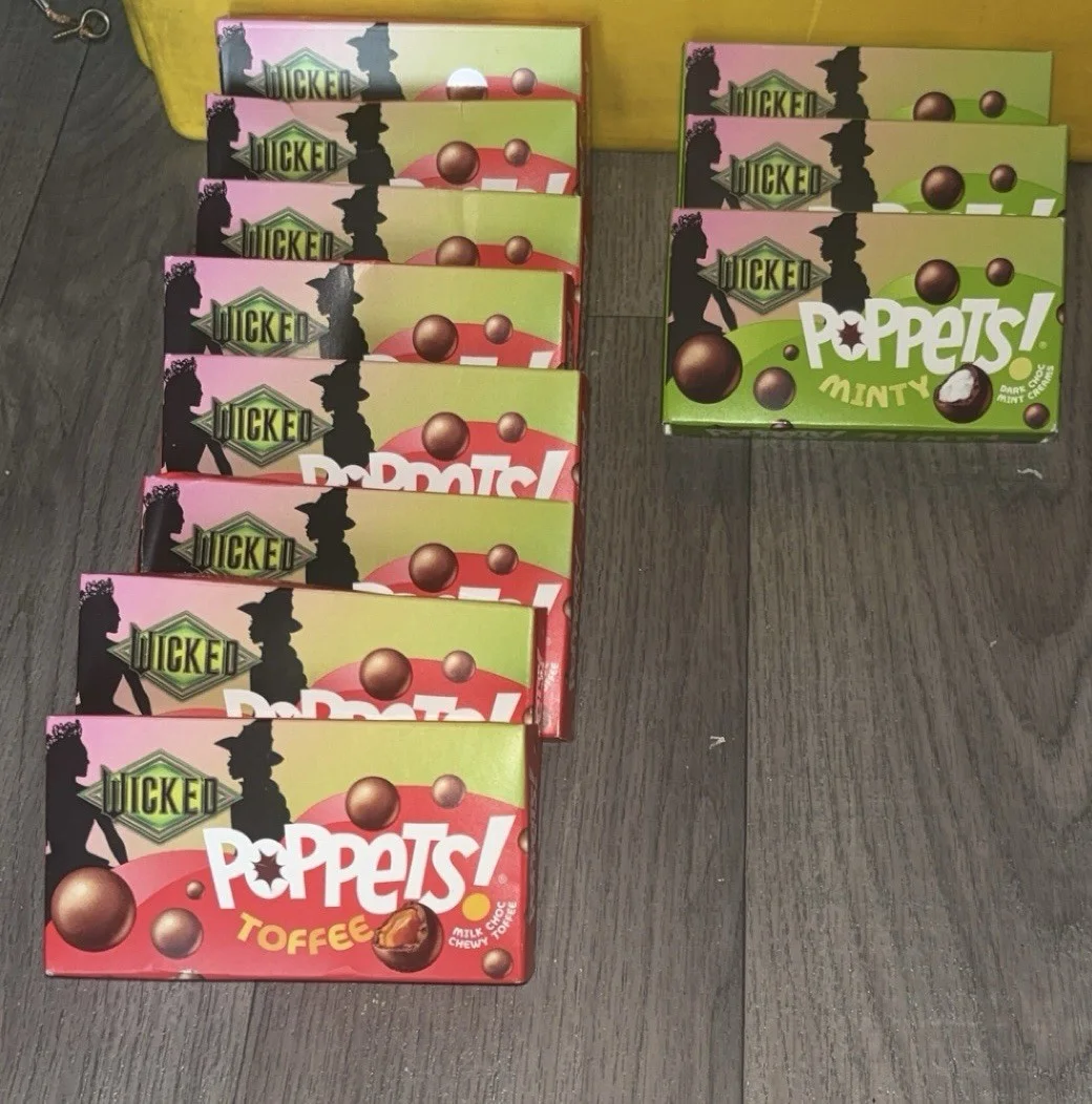 Ariana Grande Wicked Movie Promo Snacks Bundle Butterkist Popcorn Poppets Sealed, изображение 4